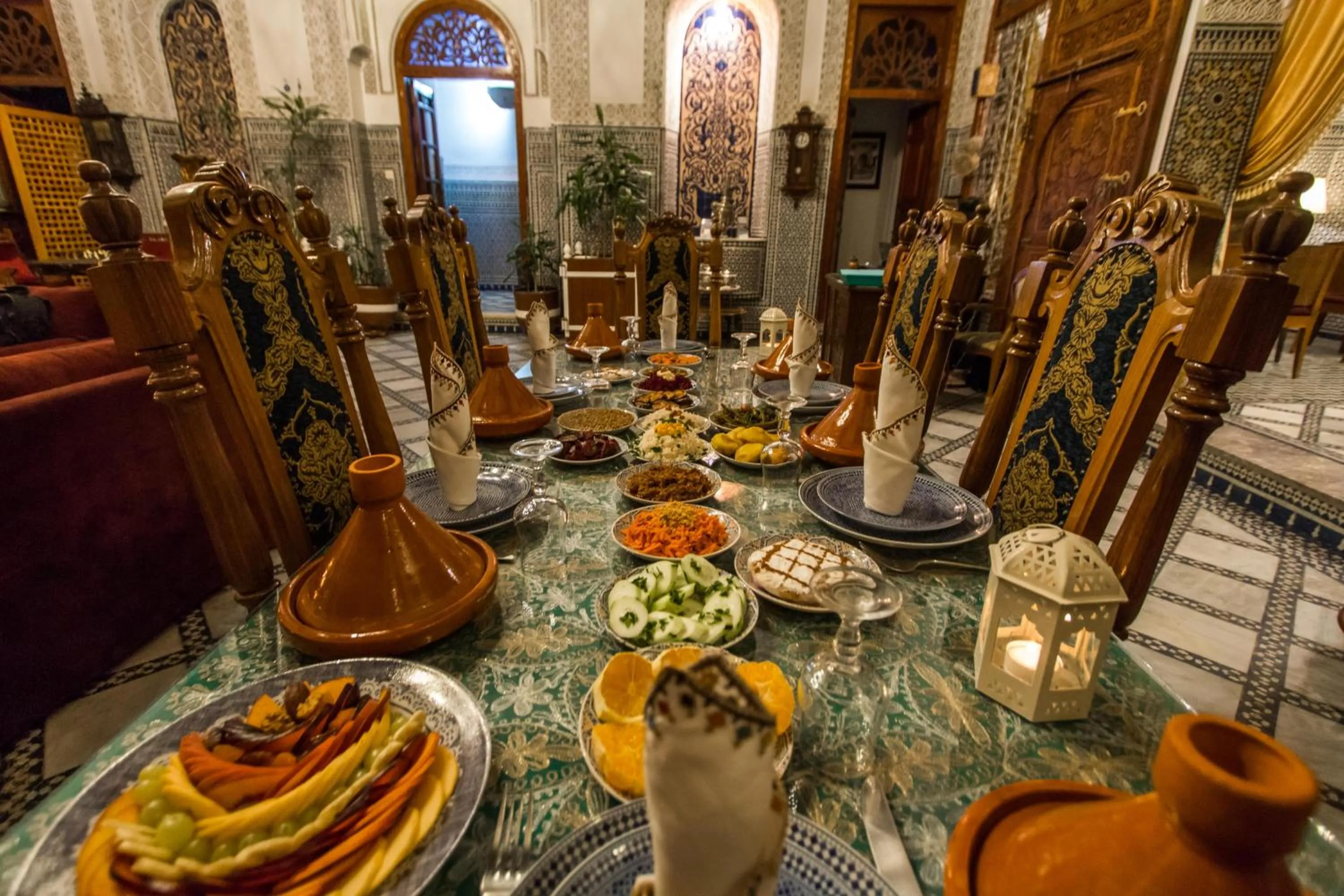 Restaurant/places to eat in Riad Damia Suite & Spa