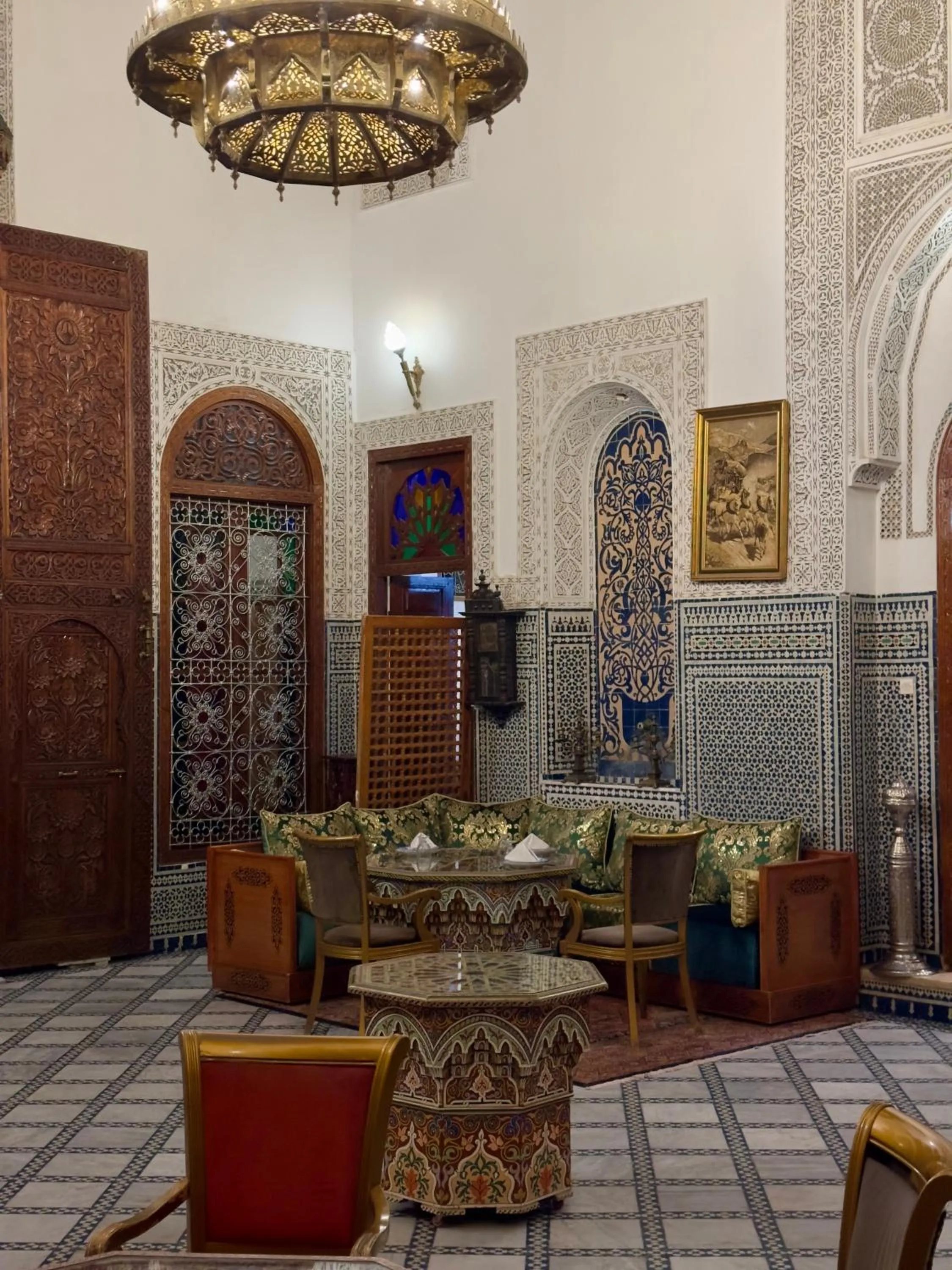 Restaurant/places to eat in Riad Damia Suite & Spa