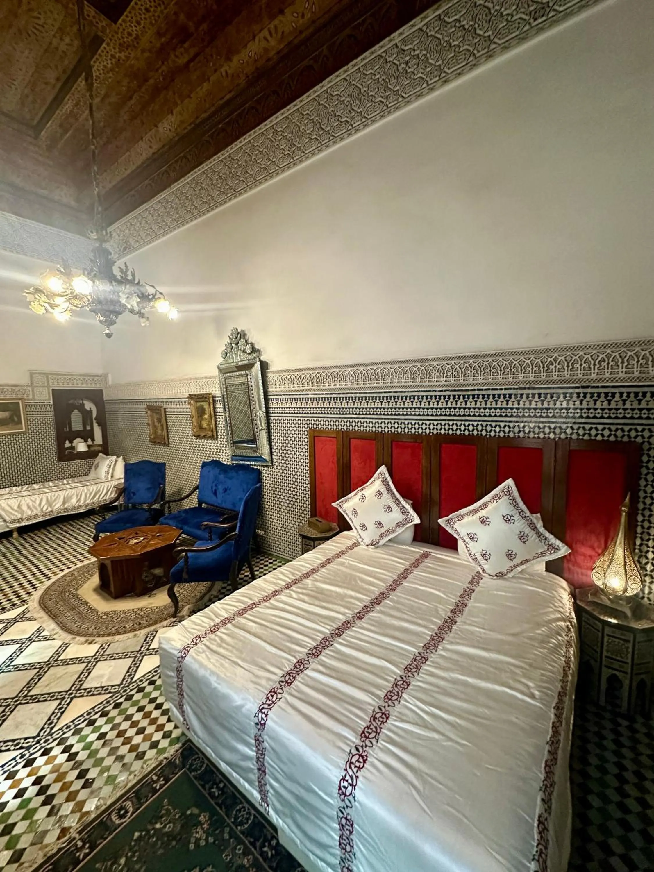 Bed in Riad Damia Suite & Spa