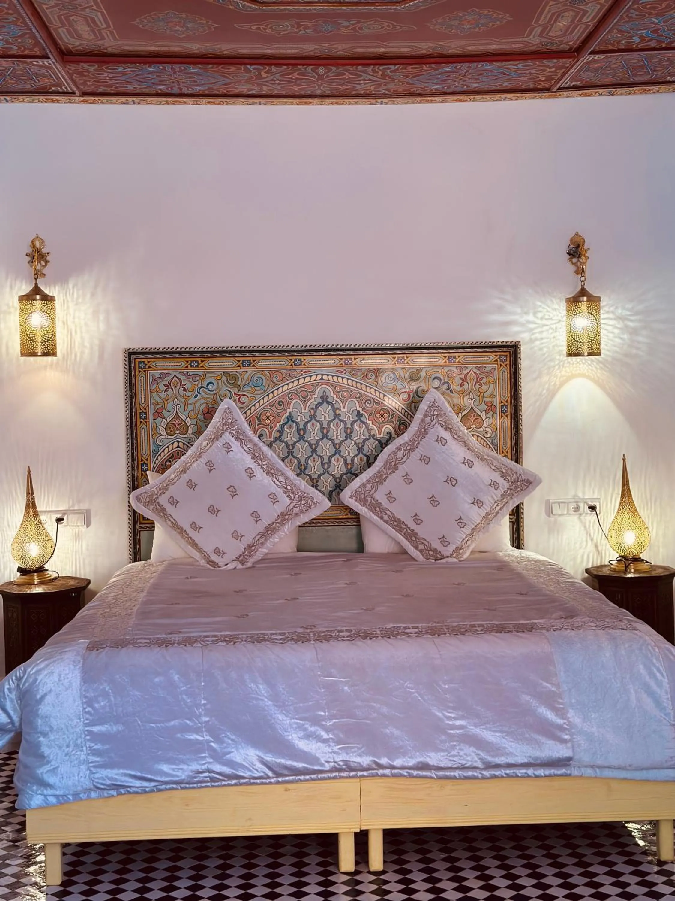 Bed in Riad Damia Suite & Spa