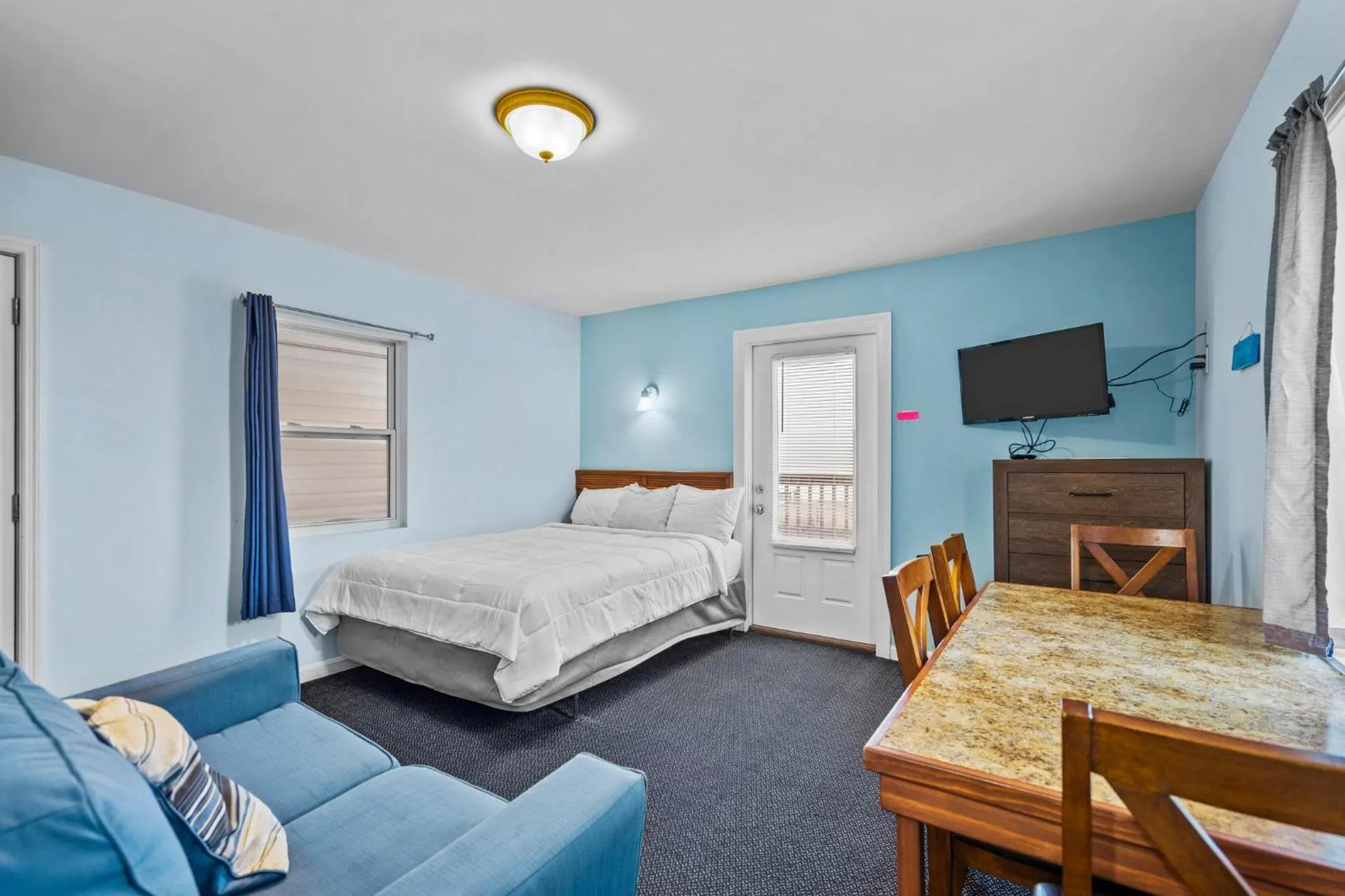 Bed in The Sand Dunes