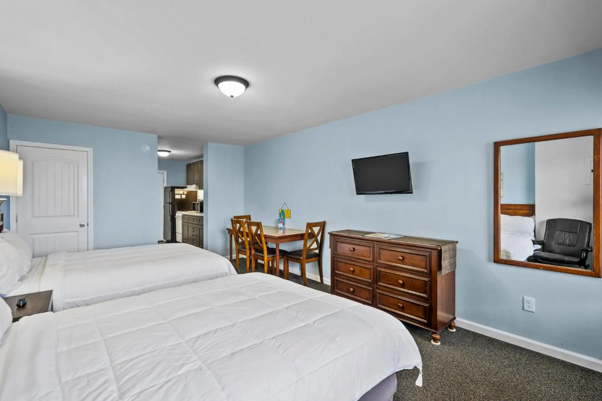 Bed in The Sand Dunes