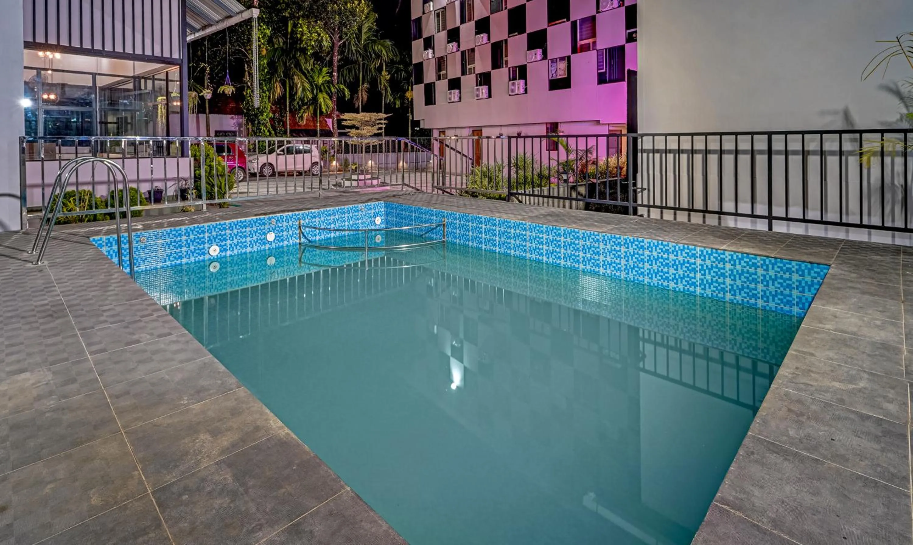Pool view in Treebo Regalia Inn Wayanad