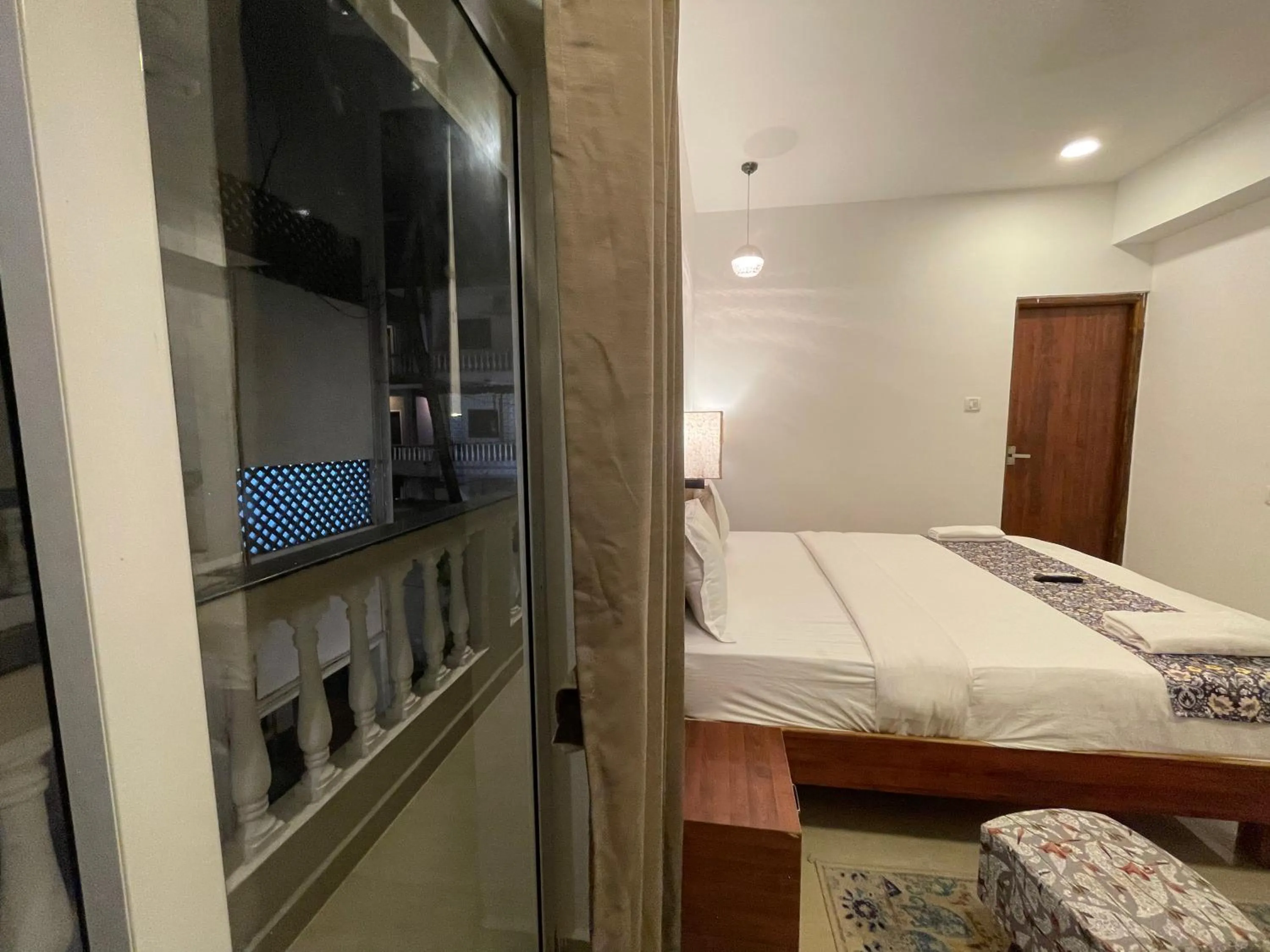 Bed in Yellow Sky By Rj14, Baga Beach