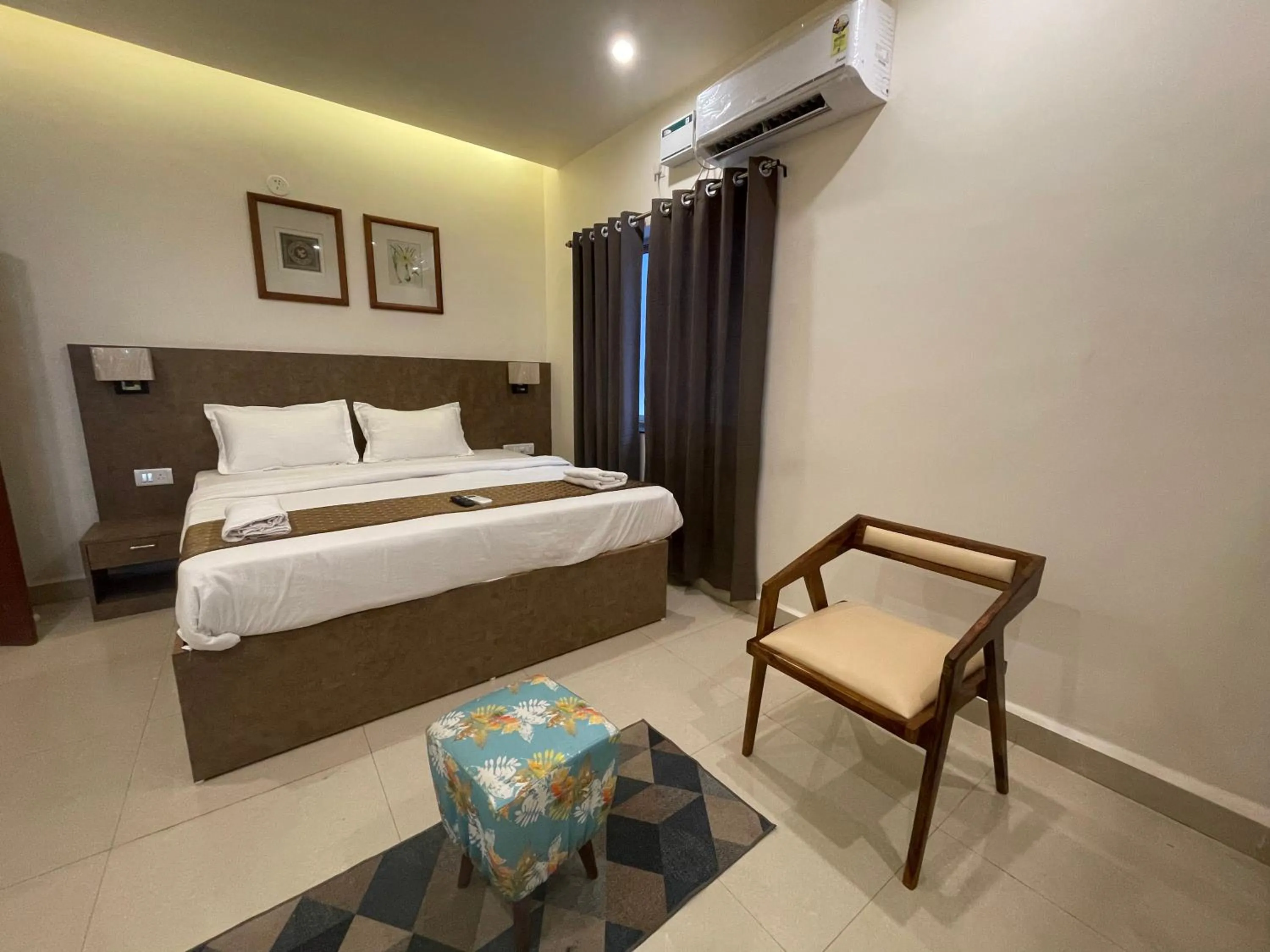 Bed in Yellow Sky By Rj14, Baga Beach