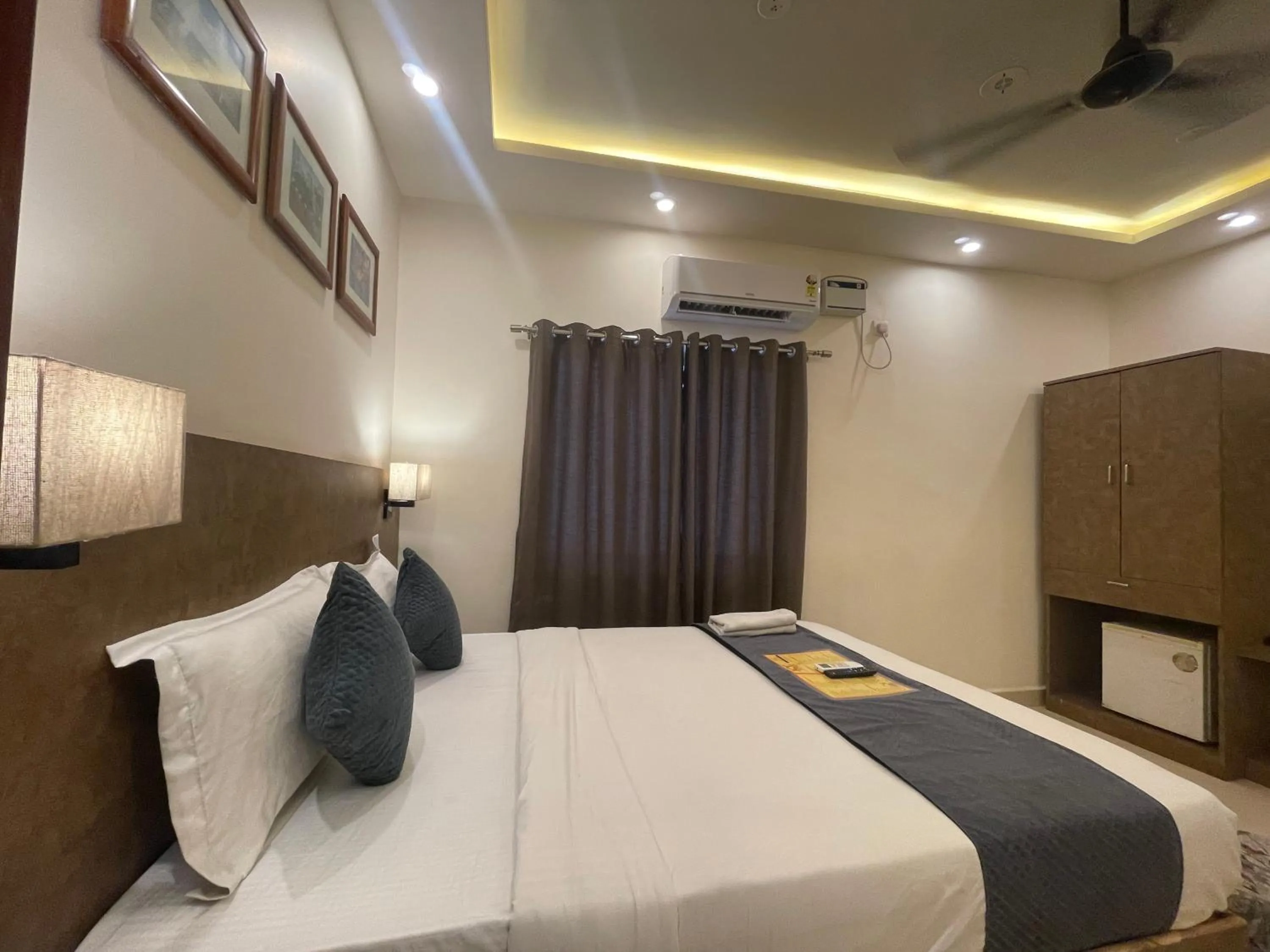 Bed in Yellow Sky By Rj14, Baga Beach