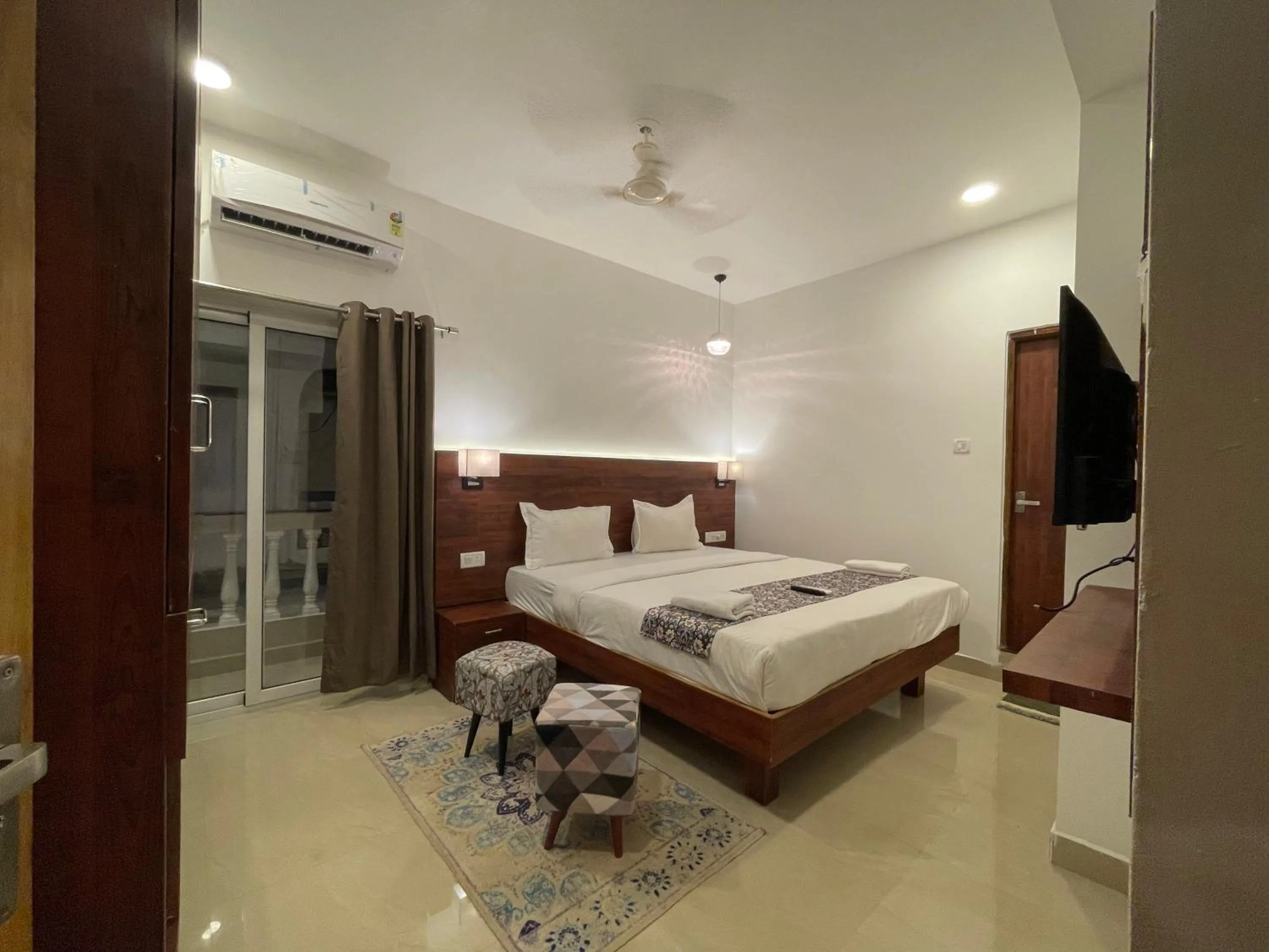 Bed in Yellow Sky By Rj14, Baga Beach