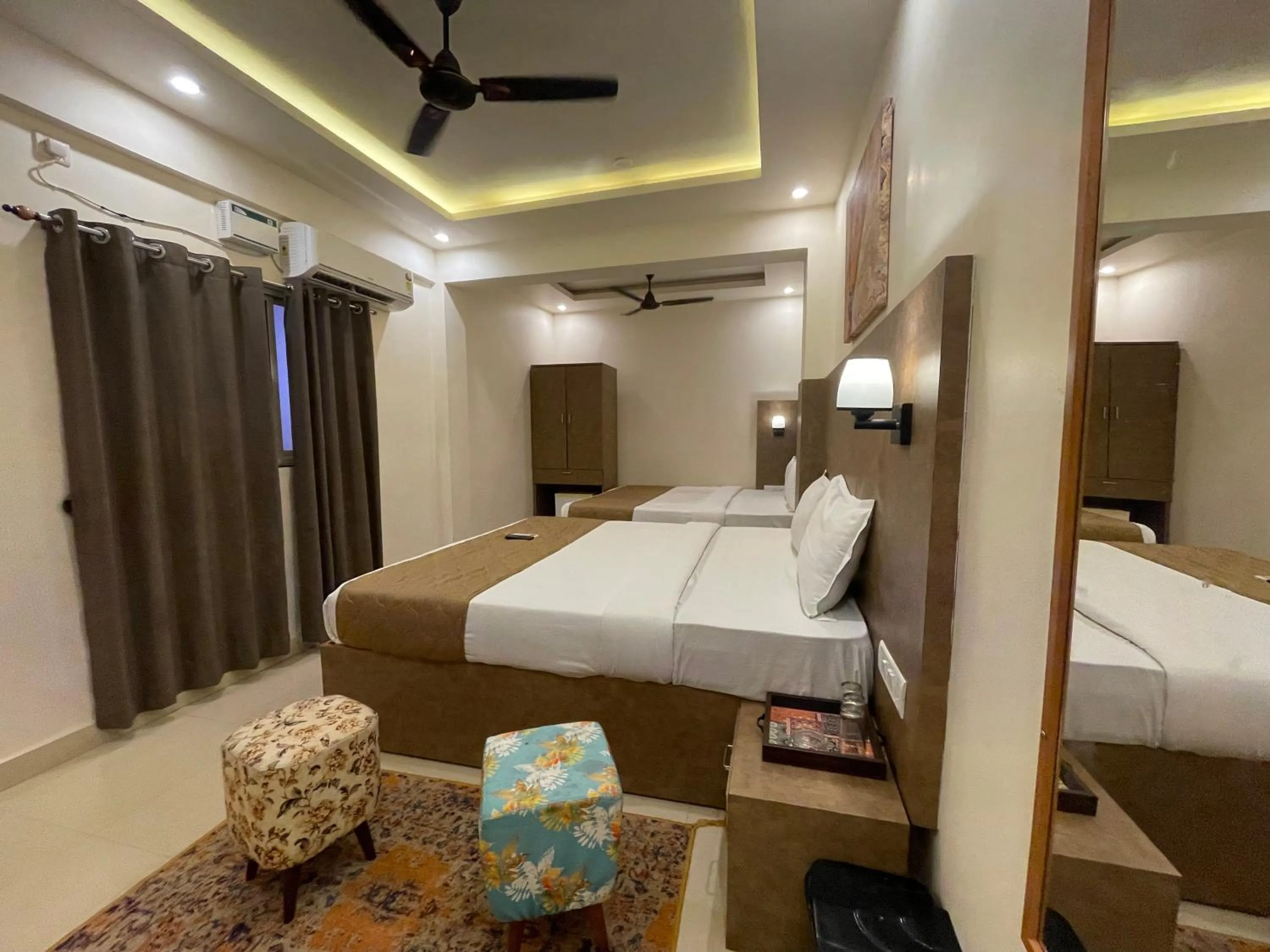 Bed in Yellow Sky By Rj14, Baga Beach