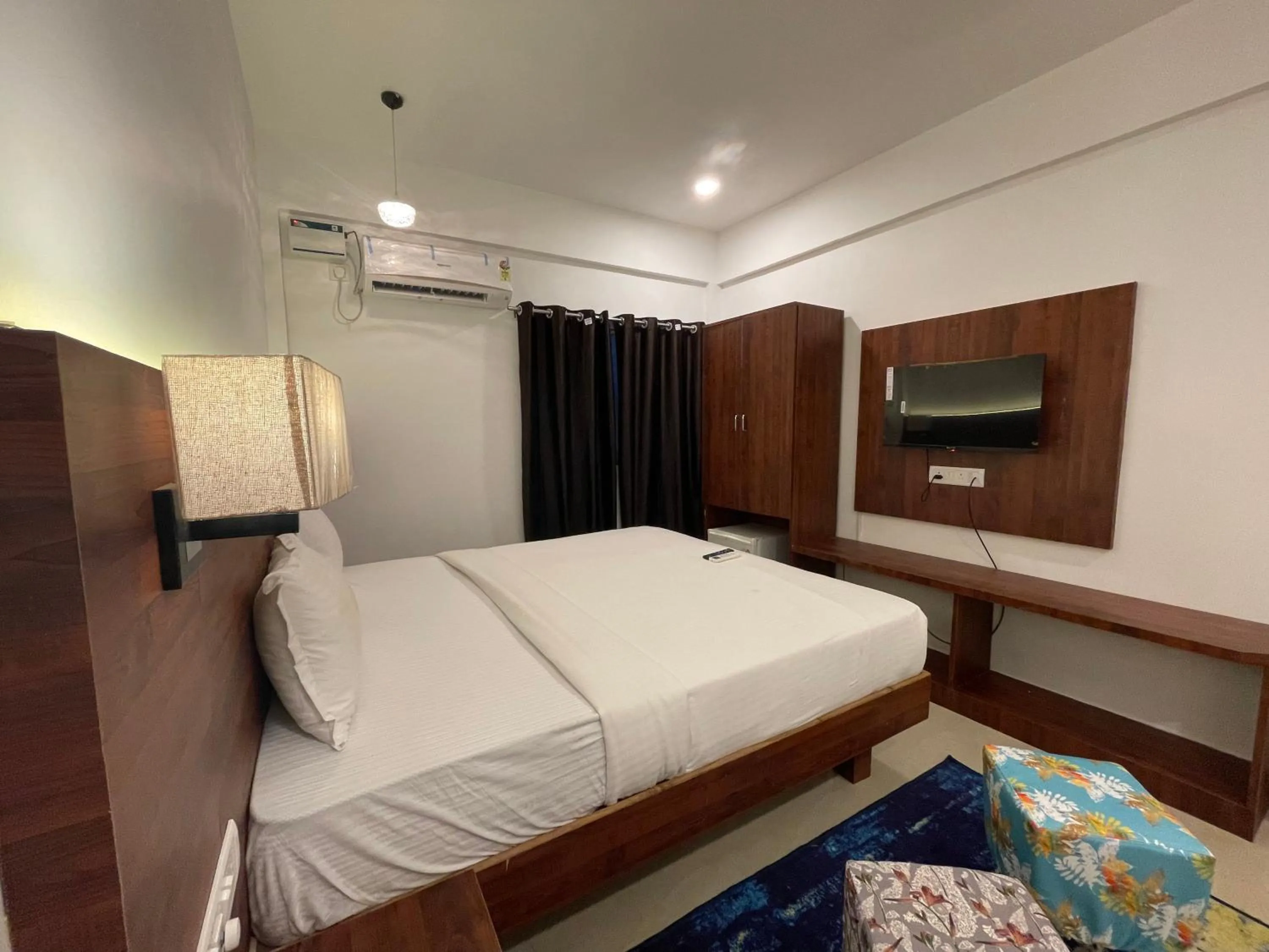 Bed in Yellow Sky By Rj14, Baga Beach