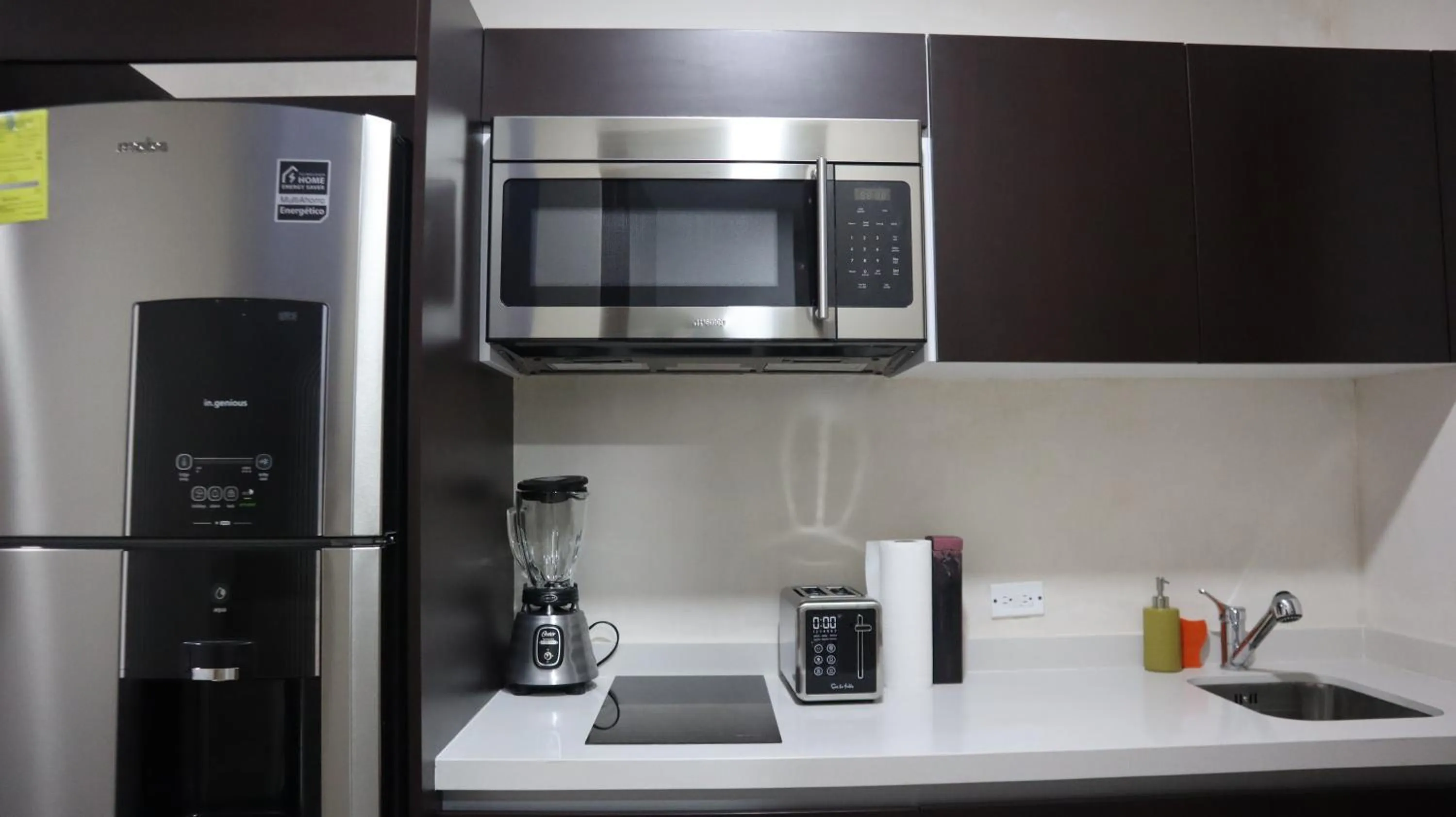 Kitchen or kitchenette in Menesse Condos by Guest Experience