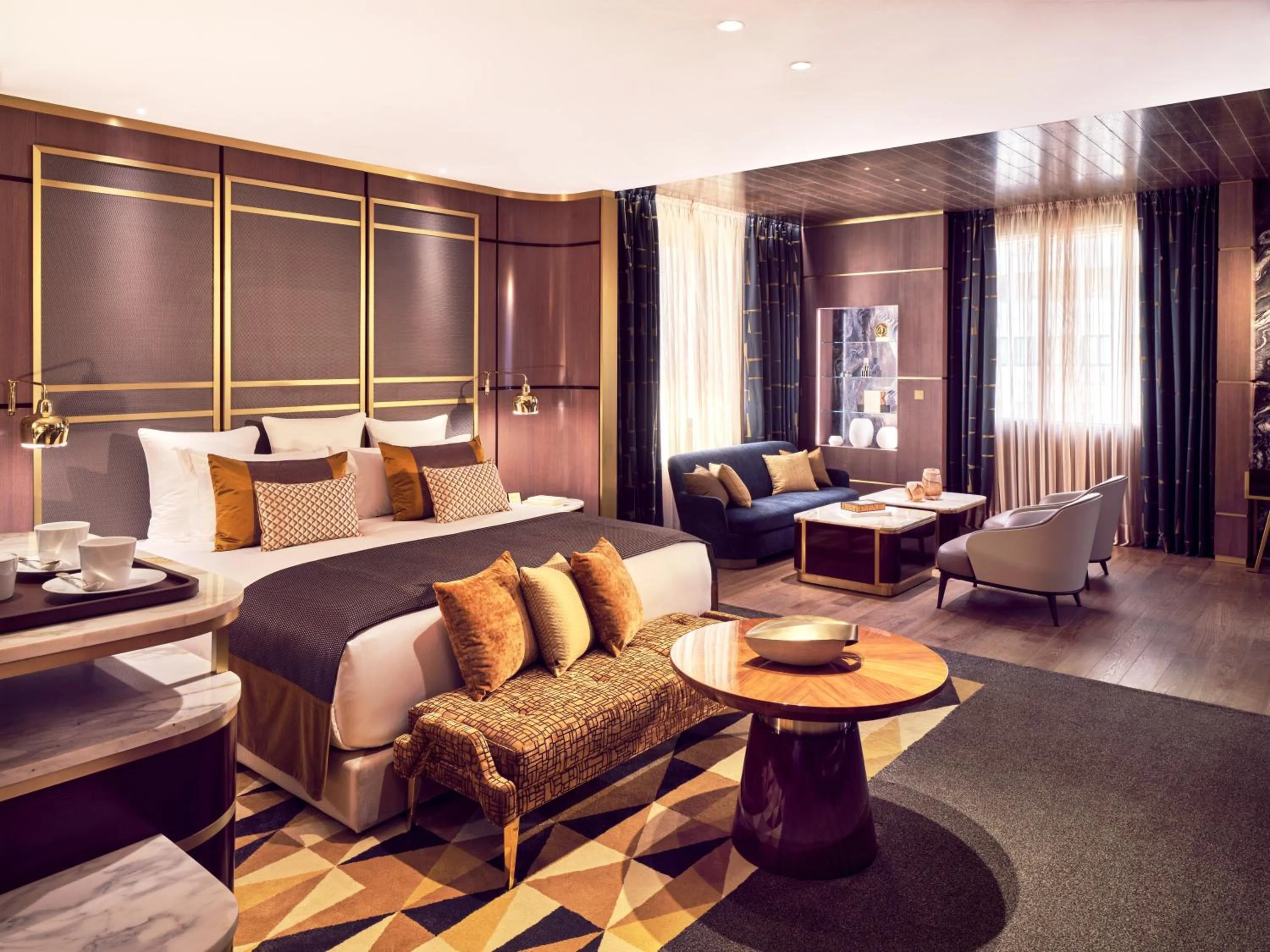 Photo of the whole room in Royal Mansour Casablanca