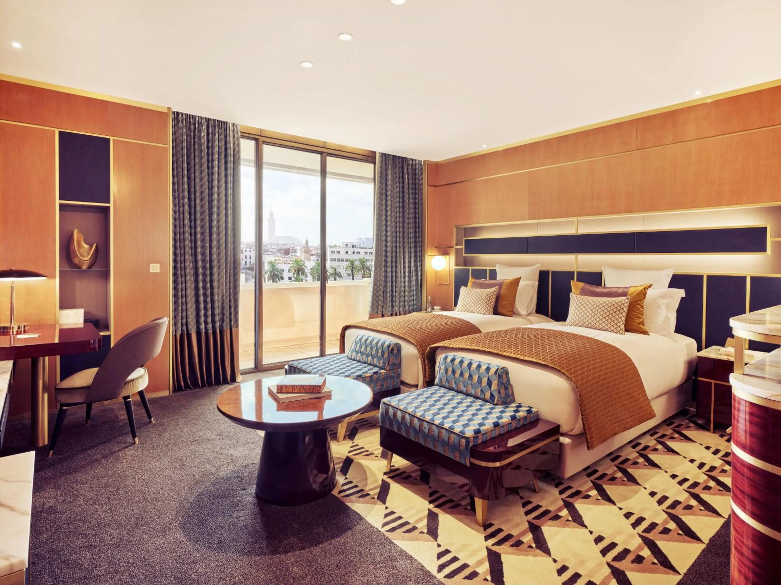 Photo of the whole room, Bed in Royal Mansour Casablanca