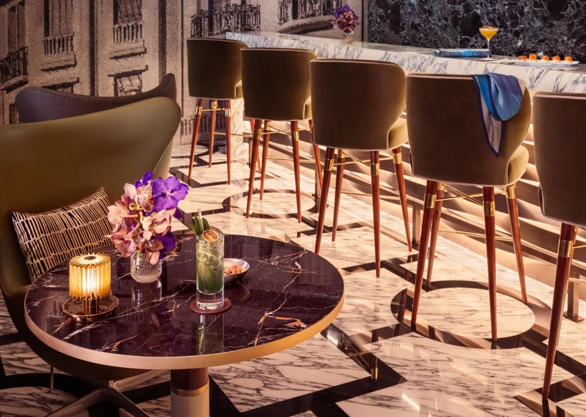 Lounge or bar in Royal Mansour Casablanca