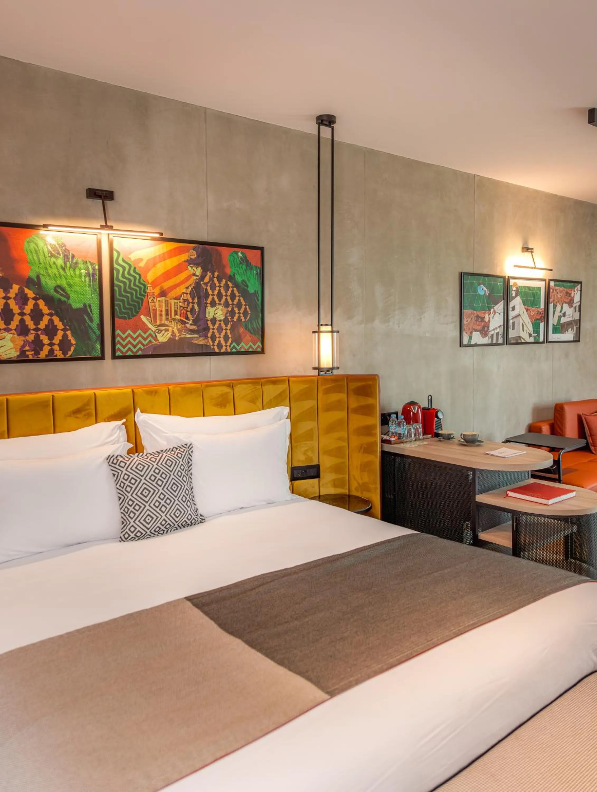 Bedroom, Bed in Kaan Casablanca