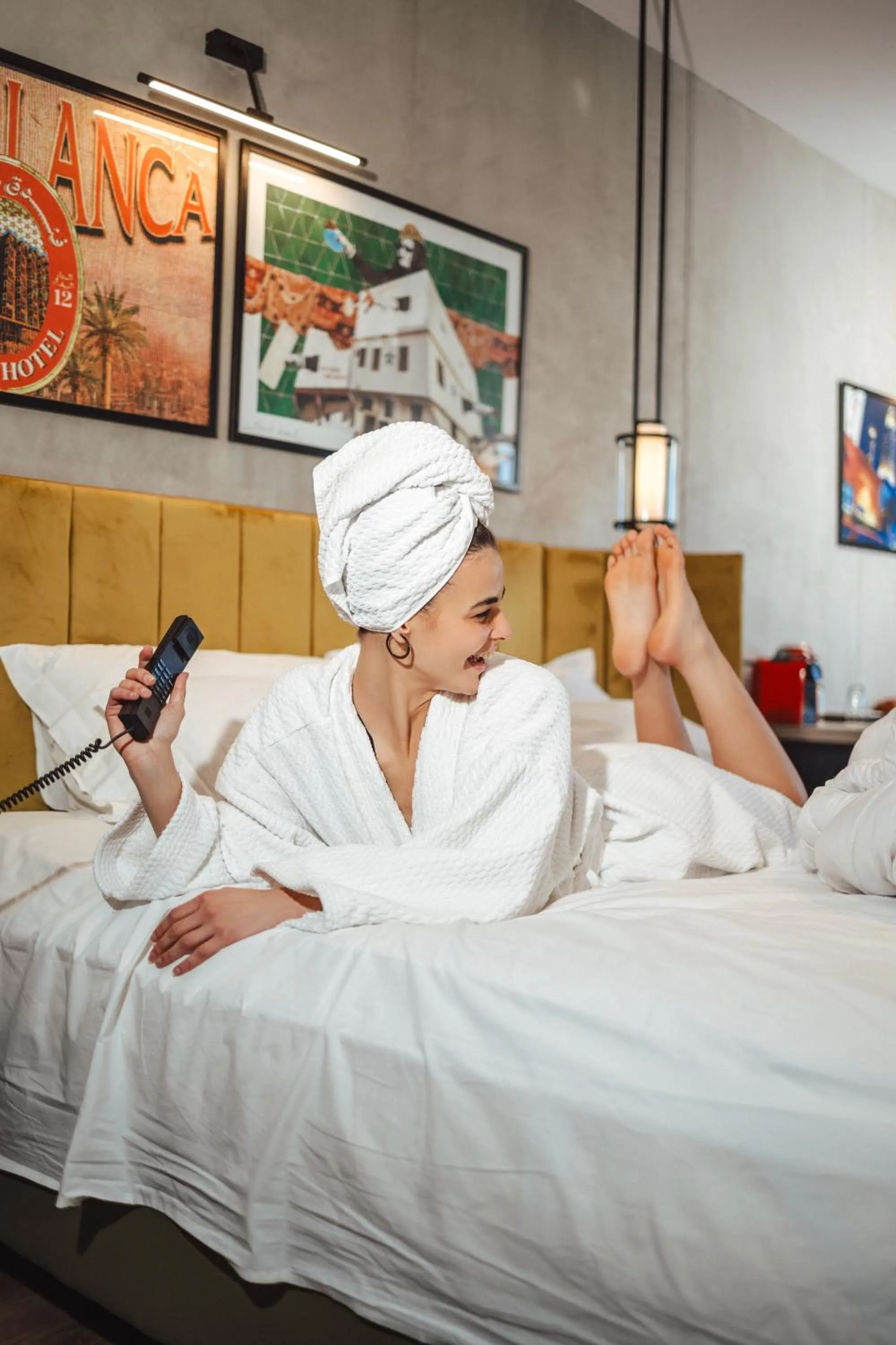 Bedroom, Bed in Kaan Casablanca