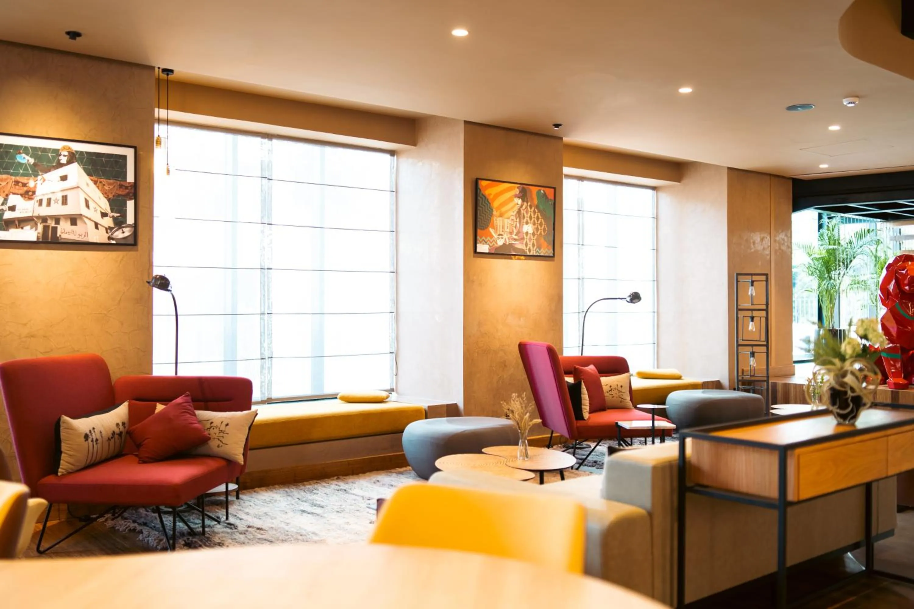 Living room in Kaan Casablanca