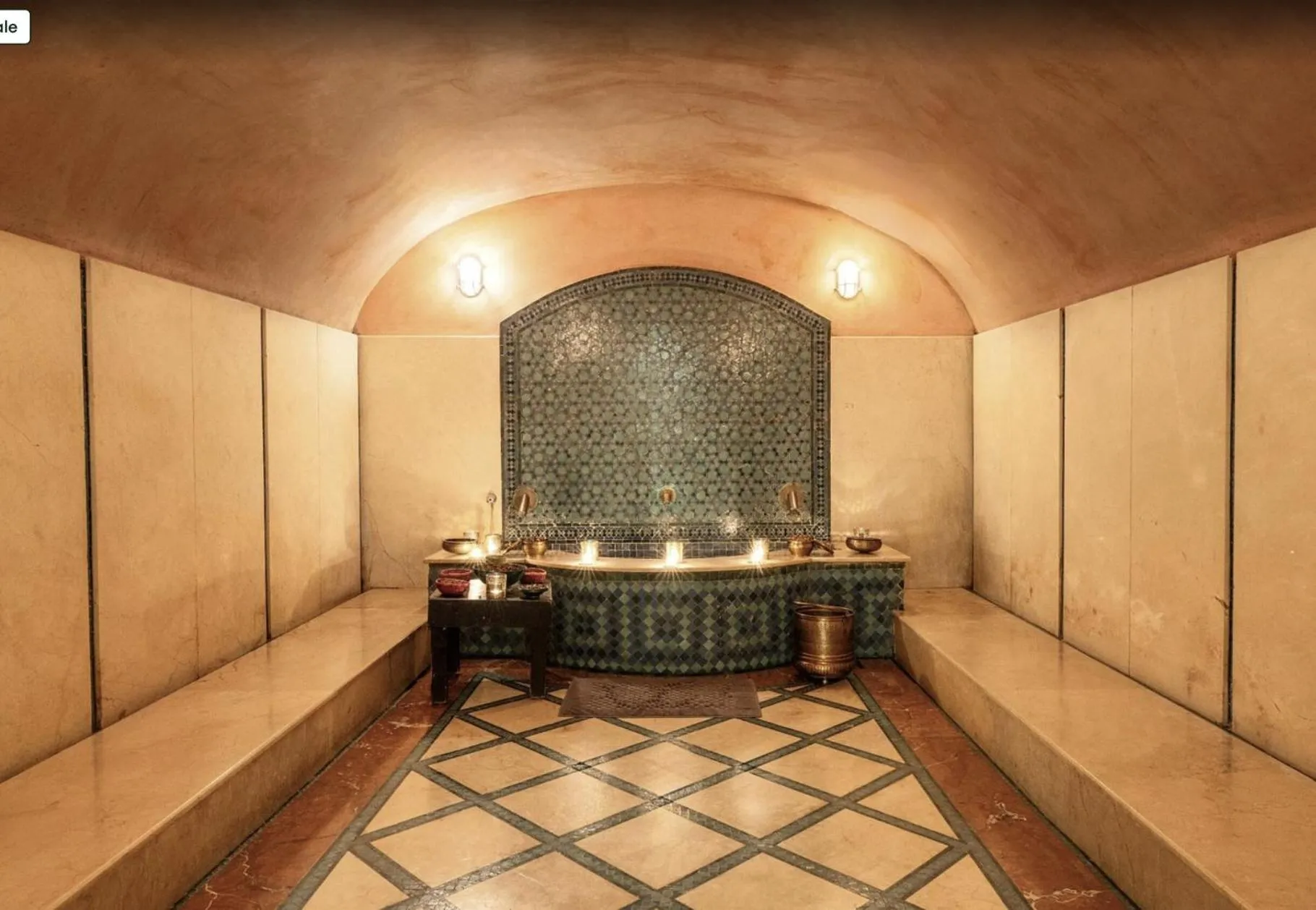 Steam room in Le Diwan Hotel Rabat - MGallery Collection