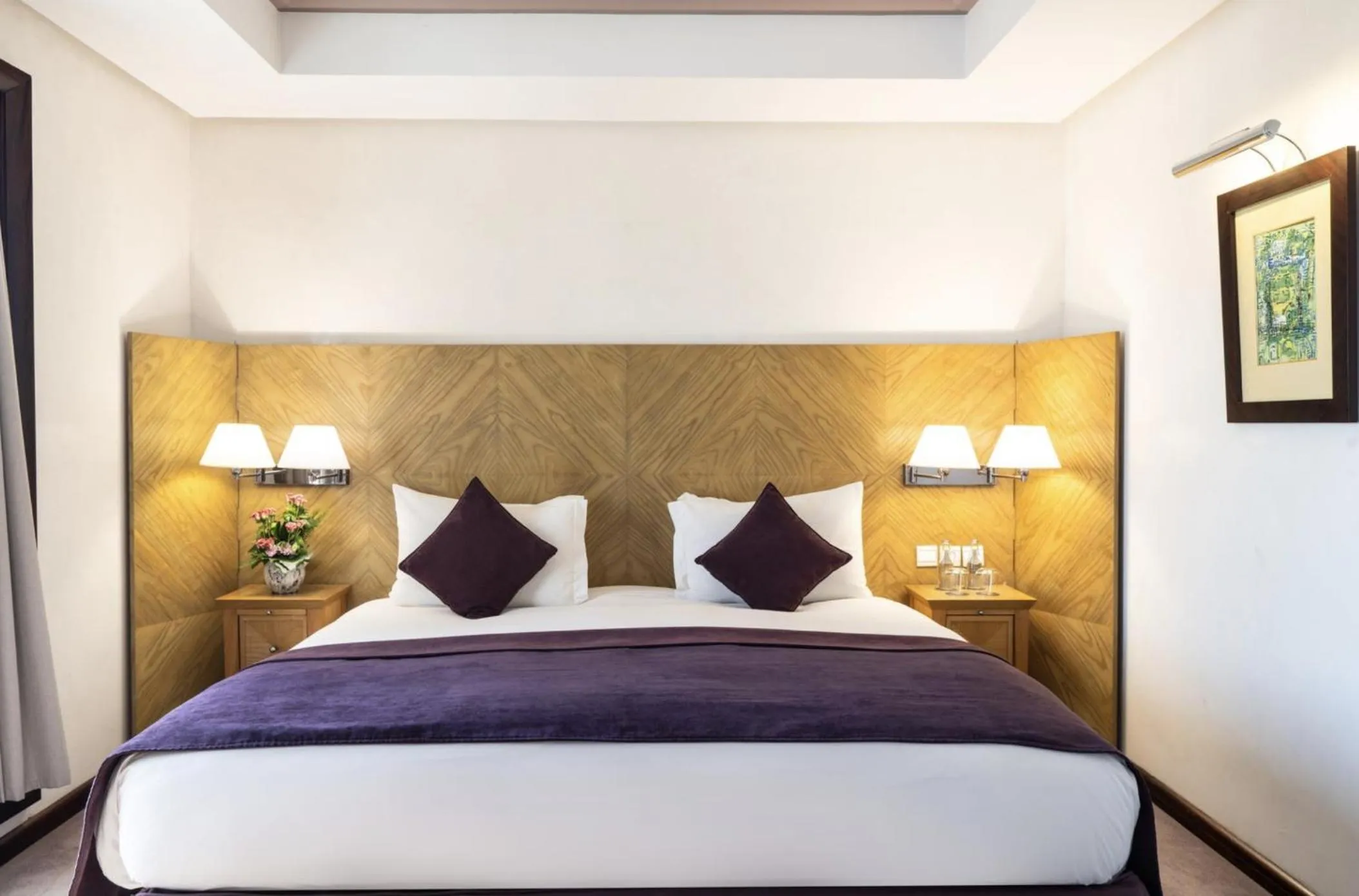 Bed in Le Diwan Hotel Rabat - MGallery Collection