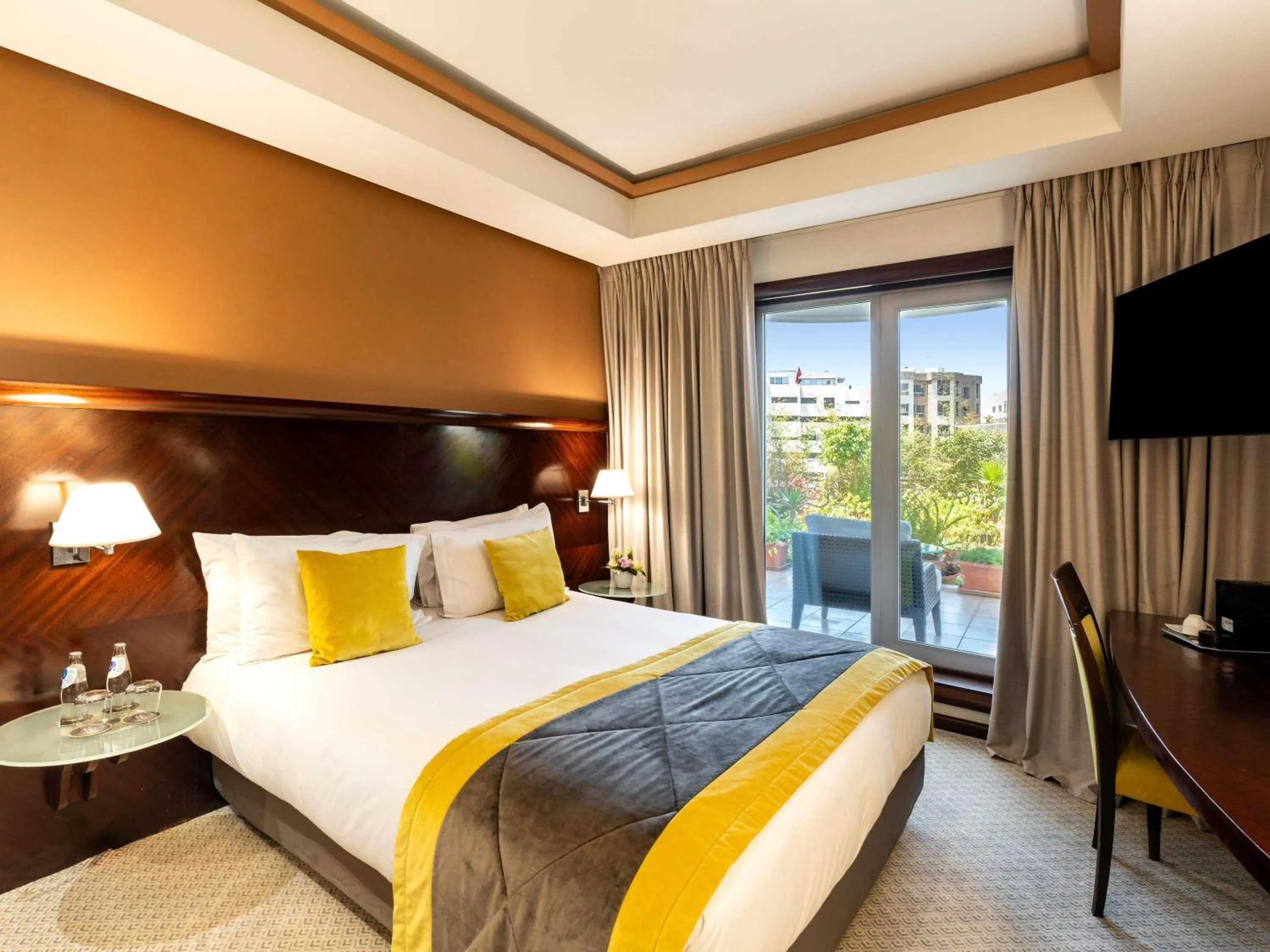 Bedroom, Bed in Le Diwan Hotel Rabat - MGallery Collection