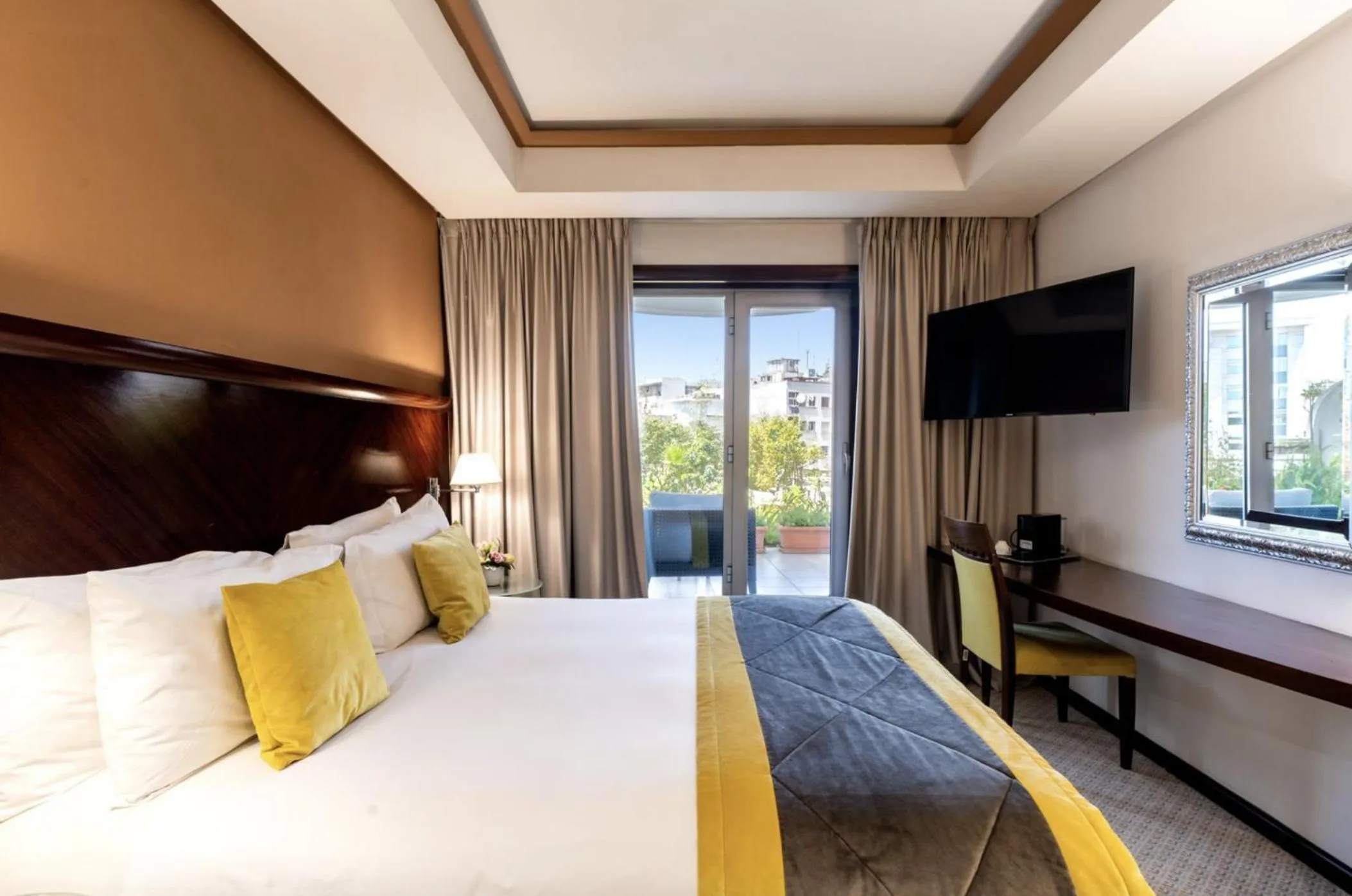 Bed in Le Diwan Hotel Rabat - MGallery Collection