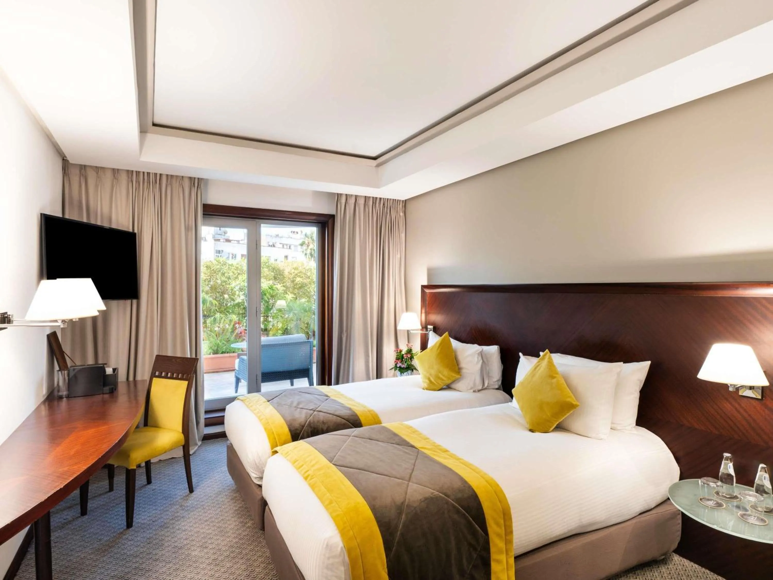 Bedroom, Bed in Le Diwan Hotel Rabat - MGallery Collection