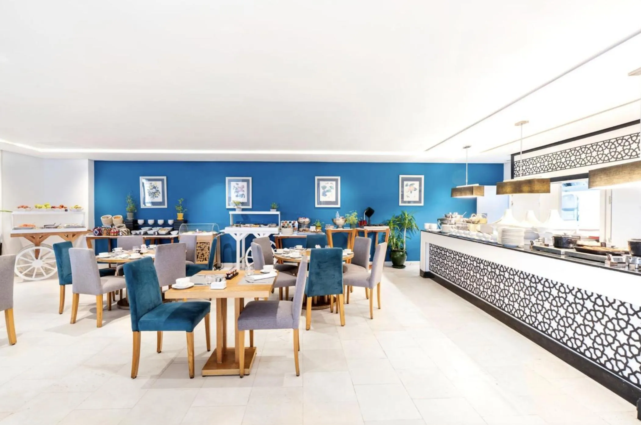 Restaurant/places to eat in Le Diwan Hotel Rabat - MGallery Collection