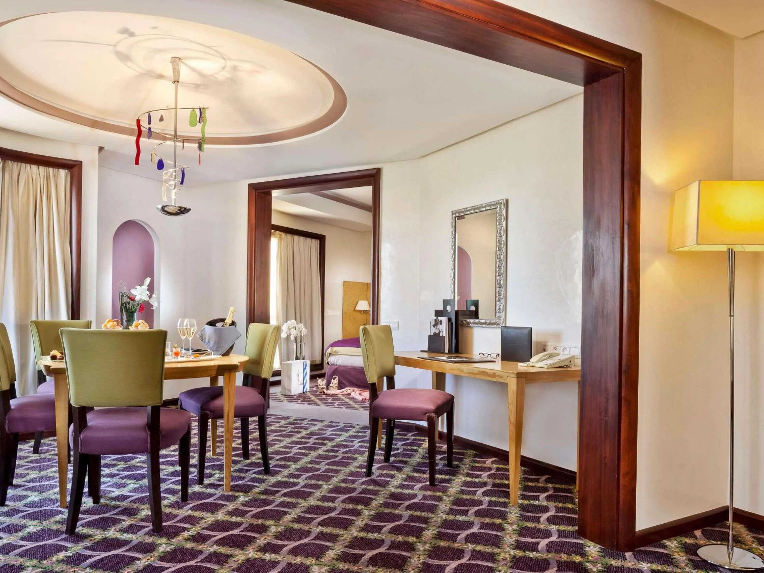 Bedroom in Le Diwan Hotel Rabat - MGallery Collection