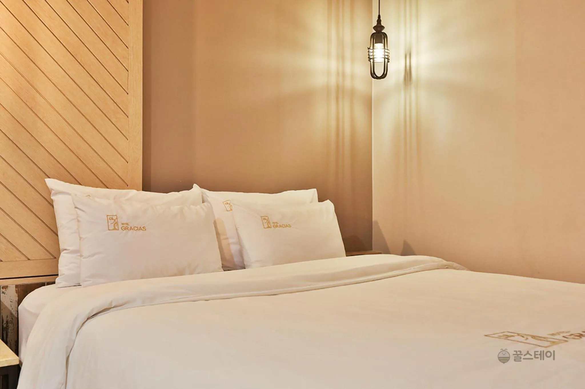 Bed in Gracias Hotel Gimhae