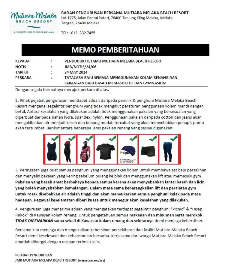 Swimming pool in Mutiara Melaka Beach Paradise by Glex