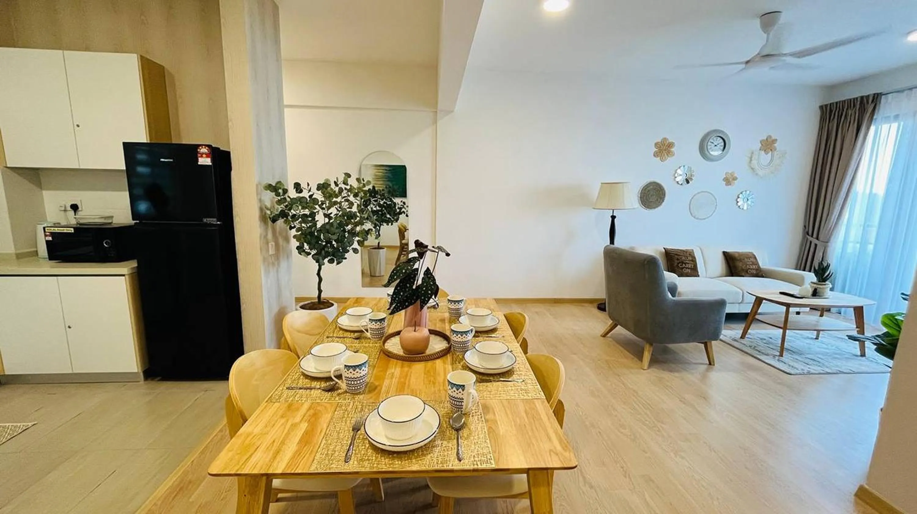 Seating area in Mutiara Melaka Beach Paradise by Glex