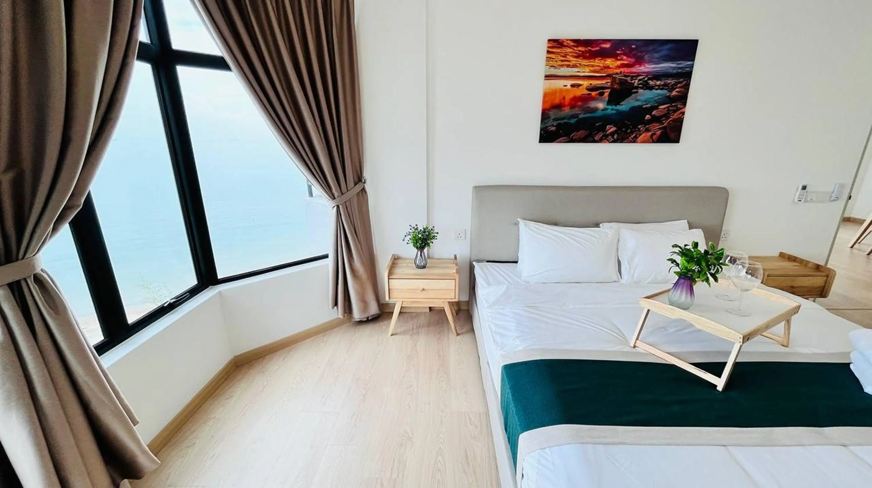 Bed in Mutiara Melaka Beach Paradise by Glex