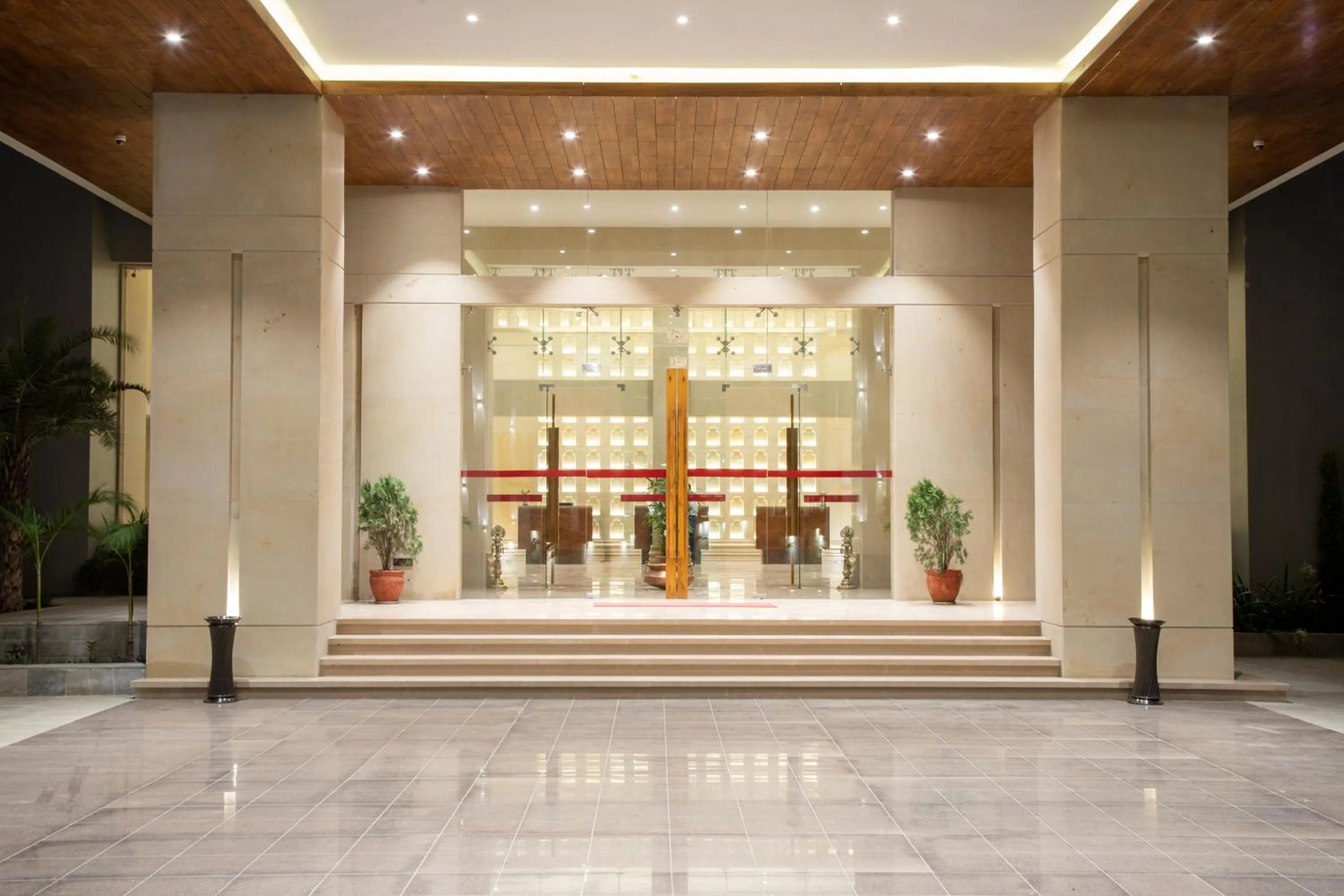 Facade/entrance in Siddhartha Vilasa, Bhairahawa