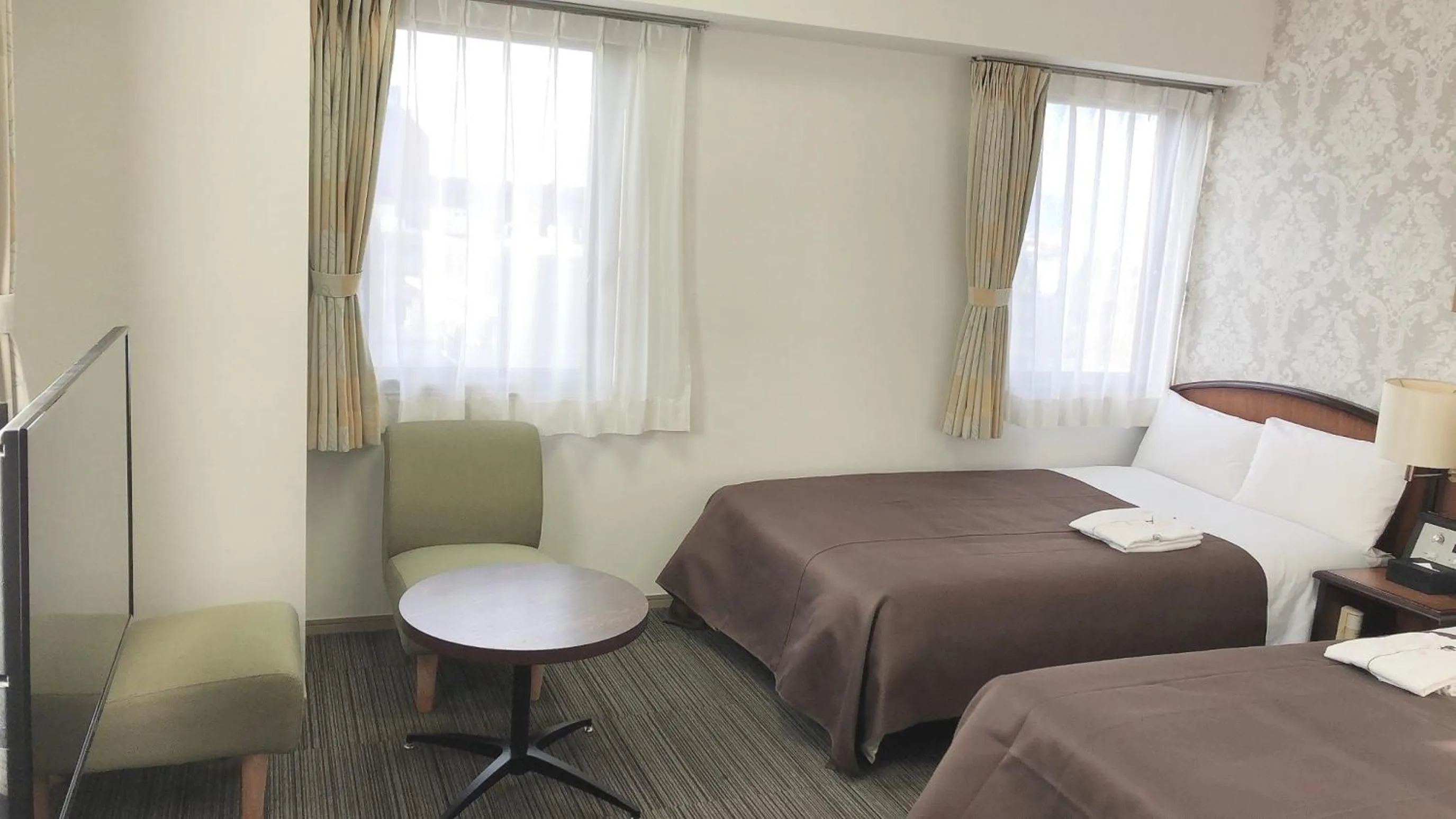 Bed in HOTEL BRIGHT INN MORIOKA