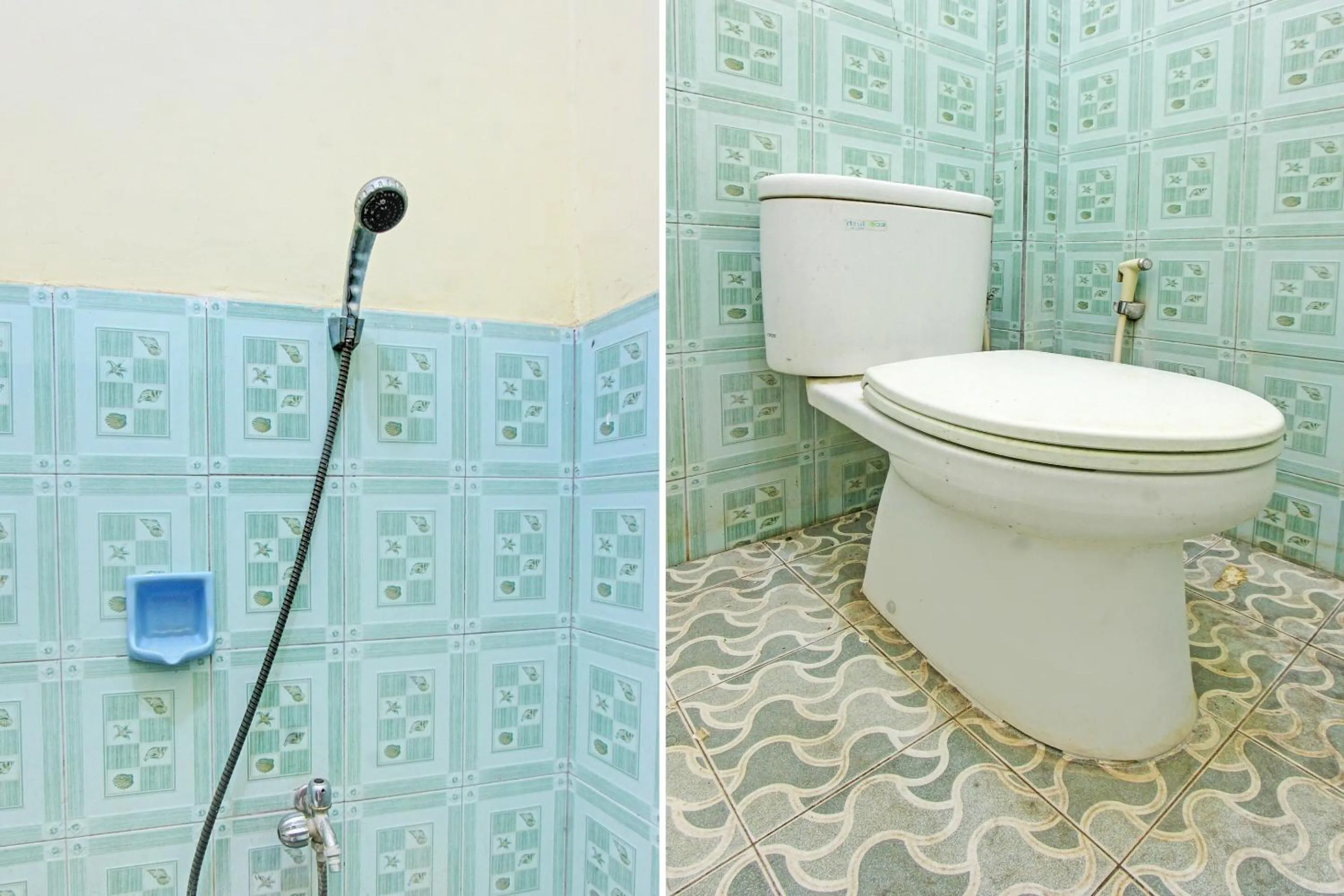 Bathroom in Hotel O Kos Agi Mataram Near Masjid Hissoh Al-Faham