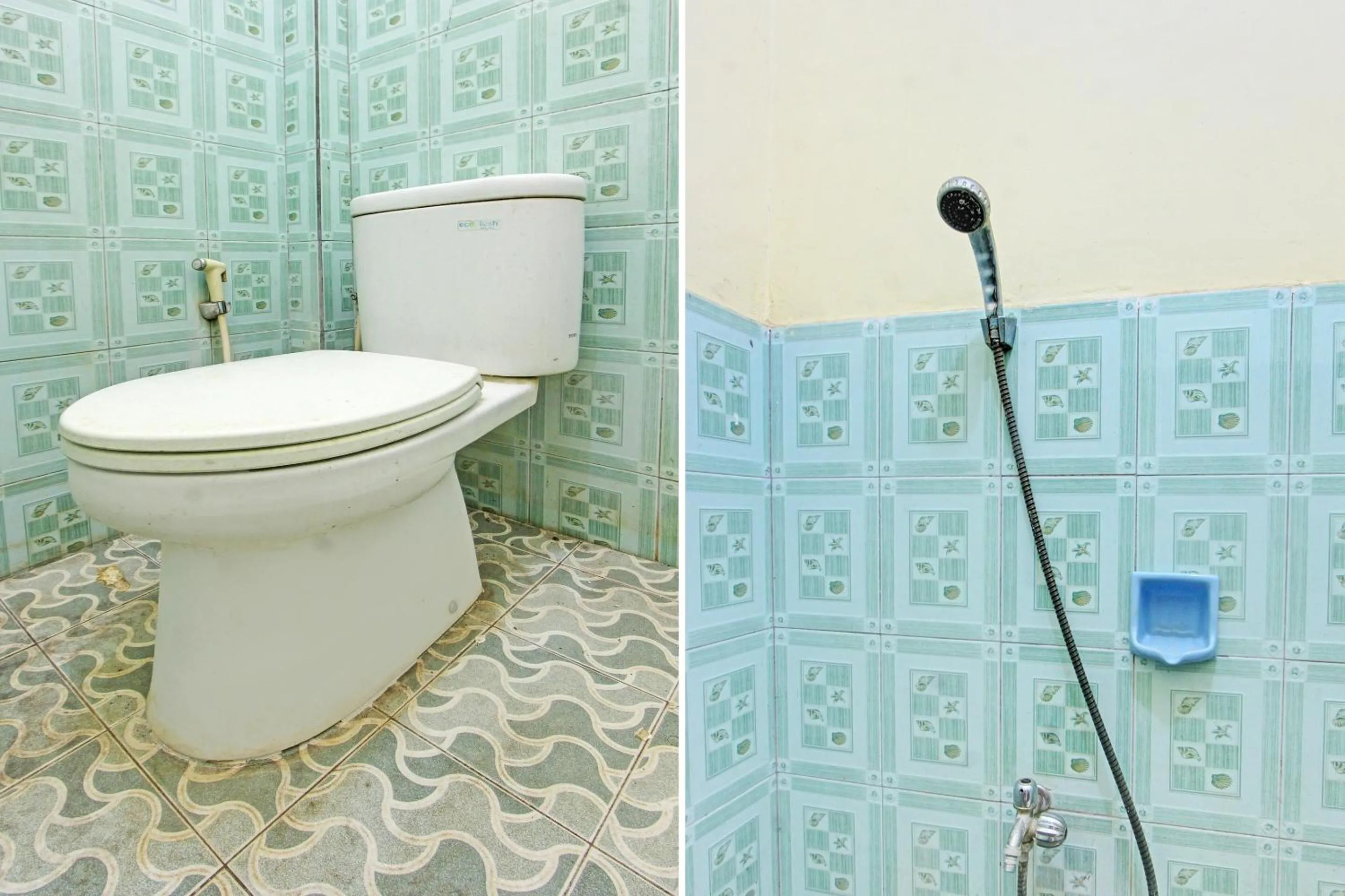 Bathroom in Hotel O Kos Agi Mataram Near Masjid Hissoh Al-Faham