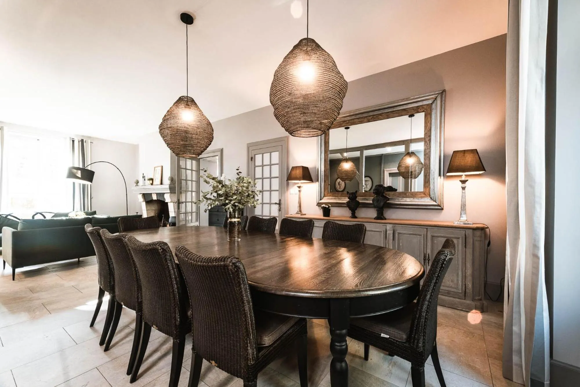 Dining area in Clos Saint Sulpice
