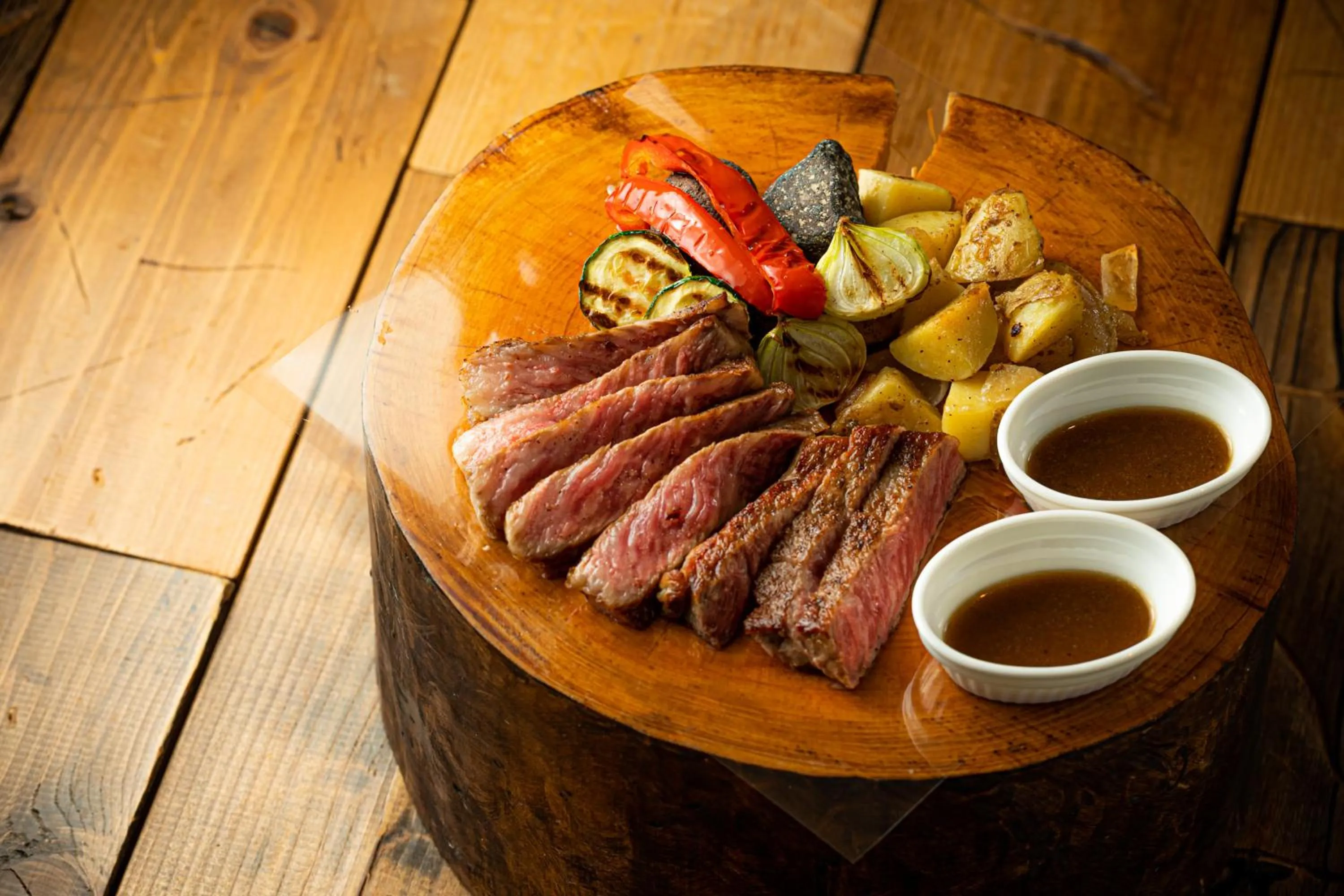 Food and drinks in Shelter Garden Nikko