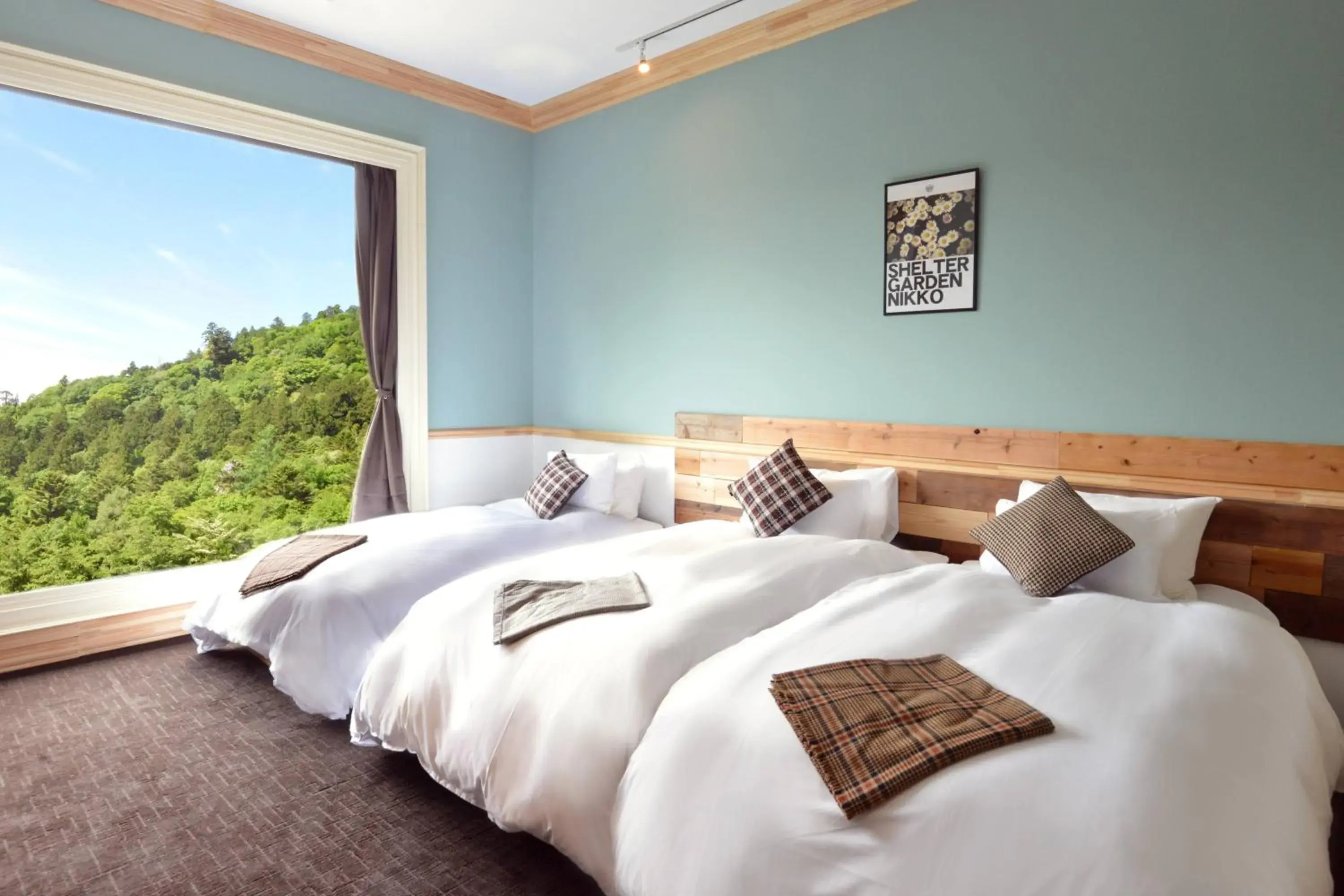 Triple Room with River View in Shelter Garden Nikko Triple Room with River View in Shelter Garden Nikko