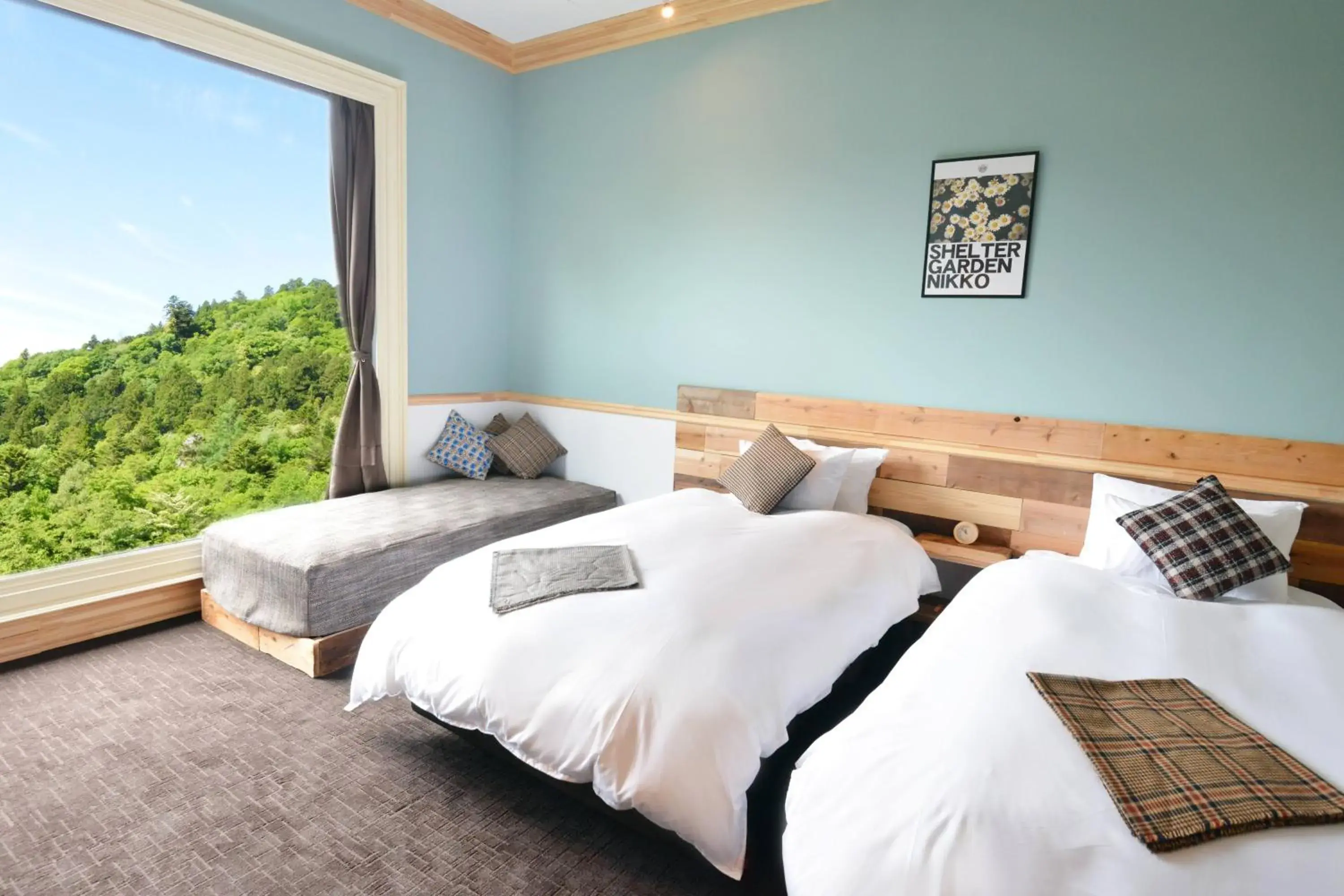 Standard Twin Room with River View in Shelter Garden Nikko Standard Twin Room with River View in Shelter Garden Nikko