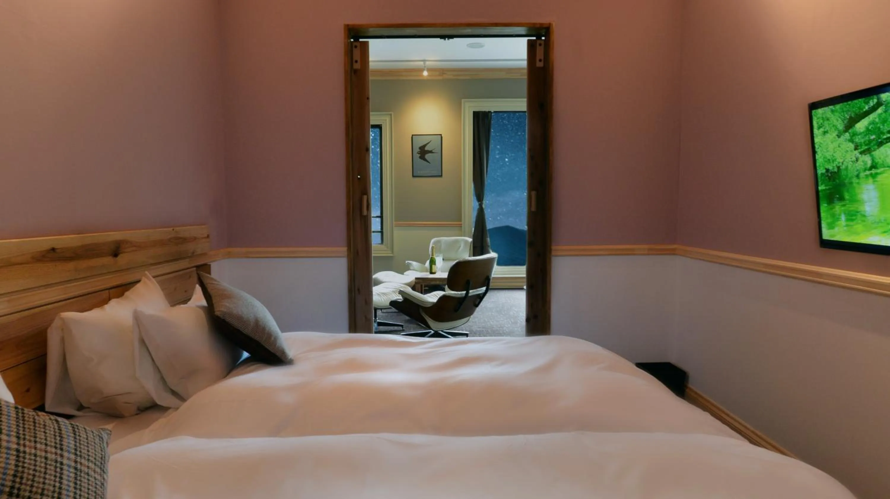 Bedroom, Bed in Shelter Garden Nikko