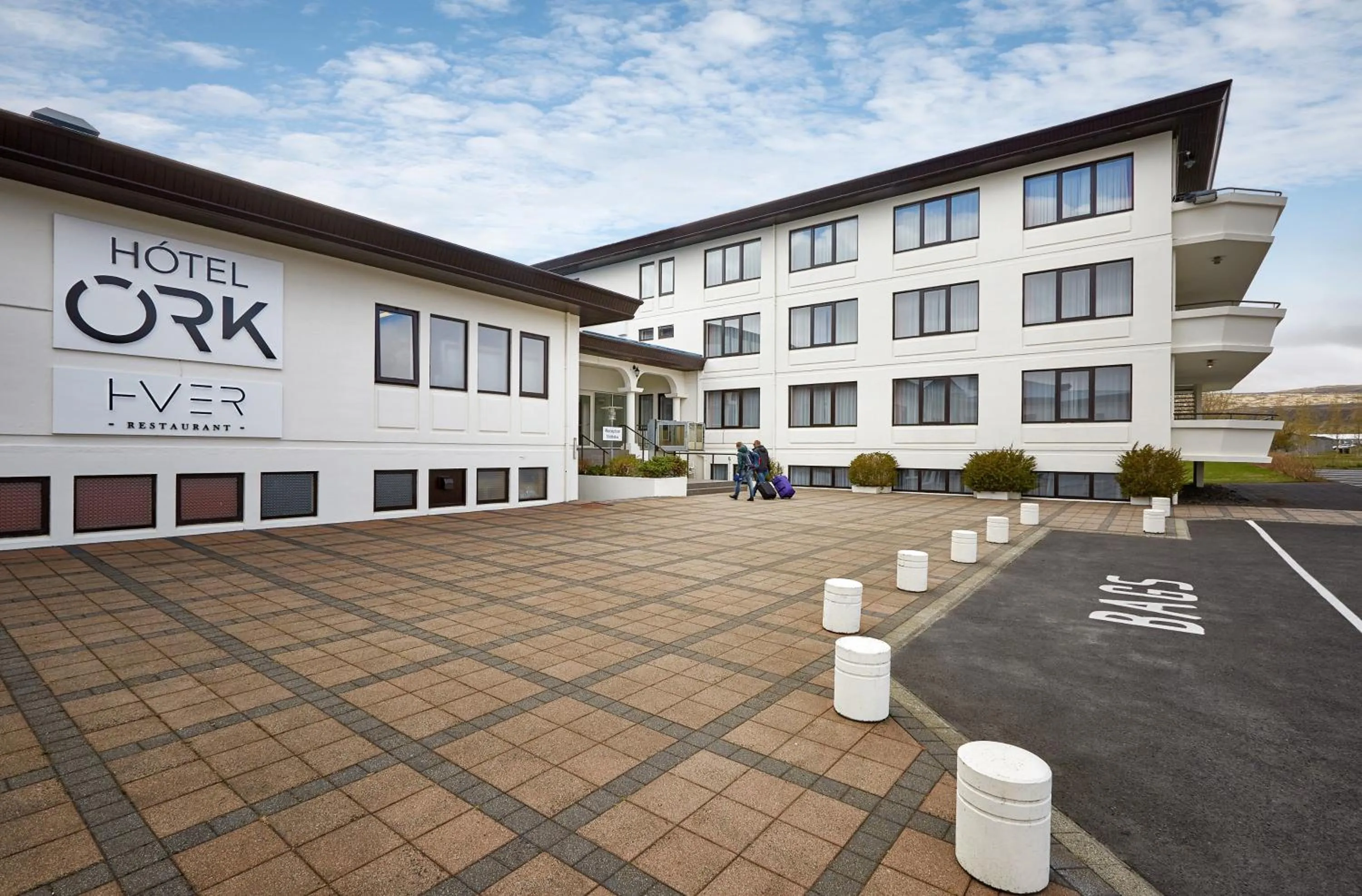 Facade/entrance in Hotel Örk
