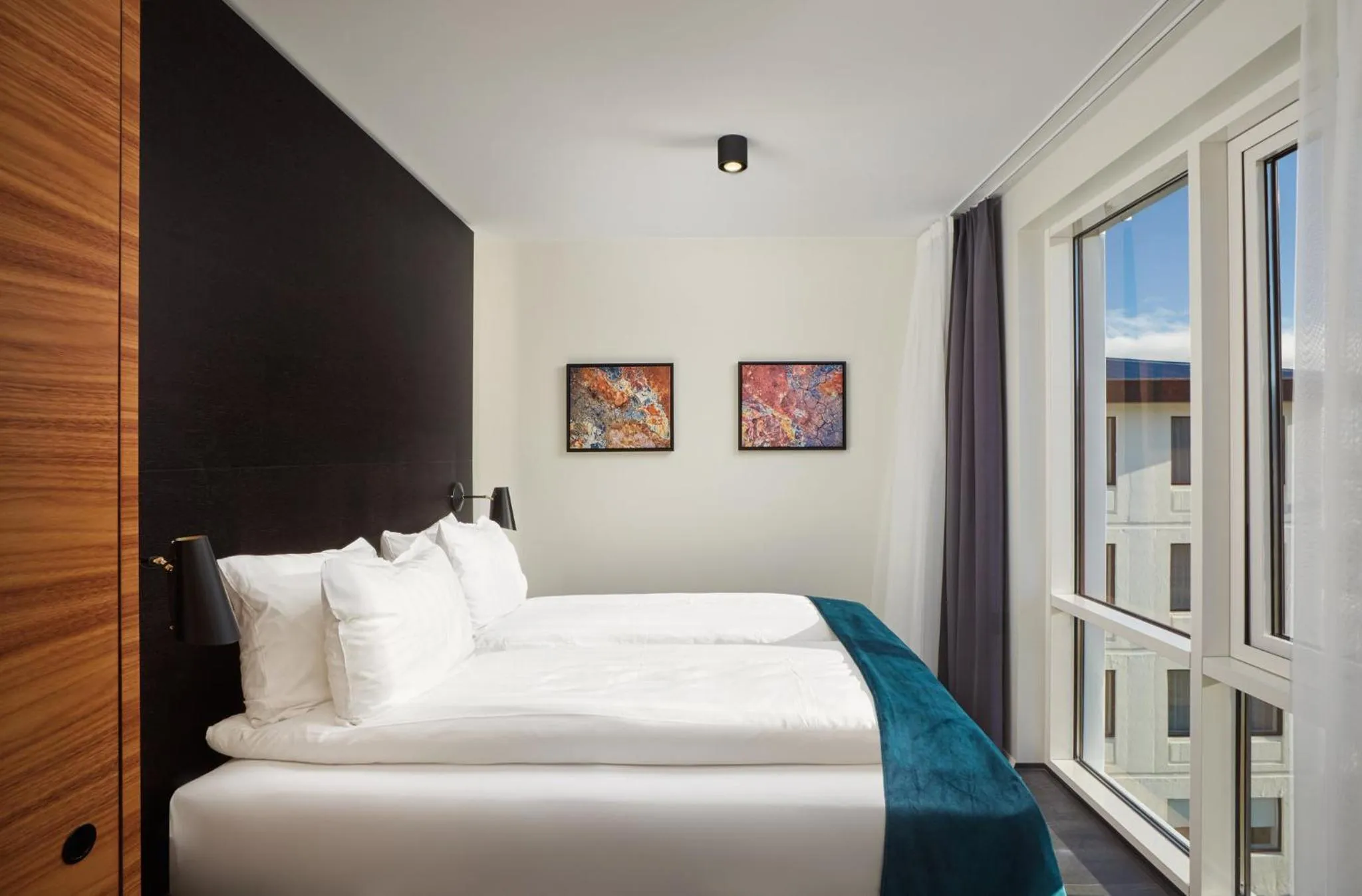 Bedroom, Bed in Hotel Örk