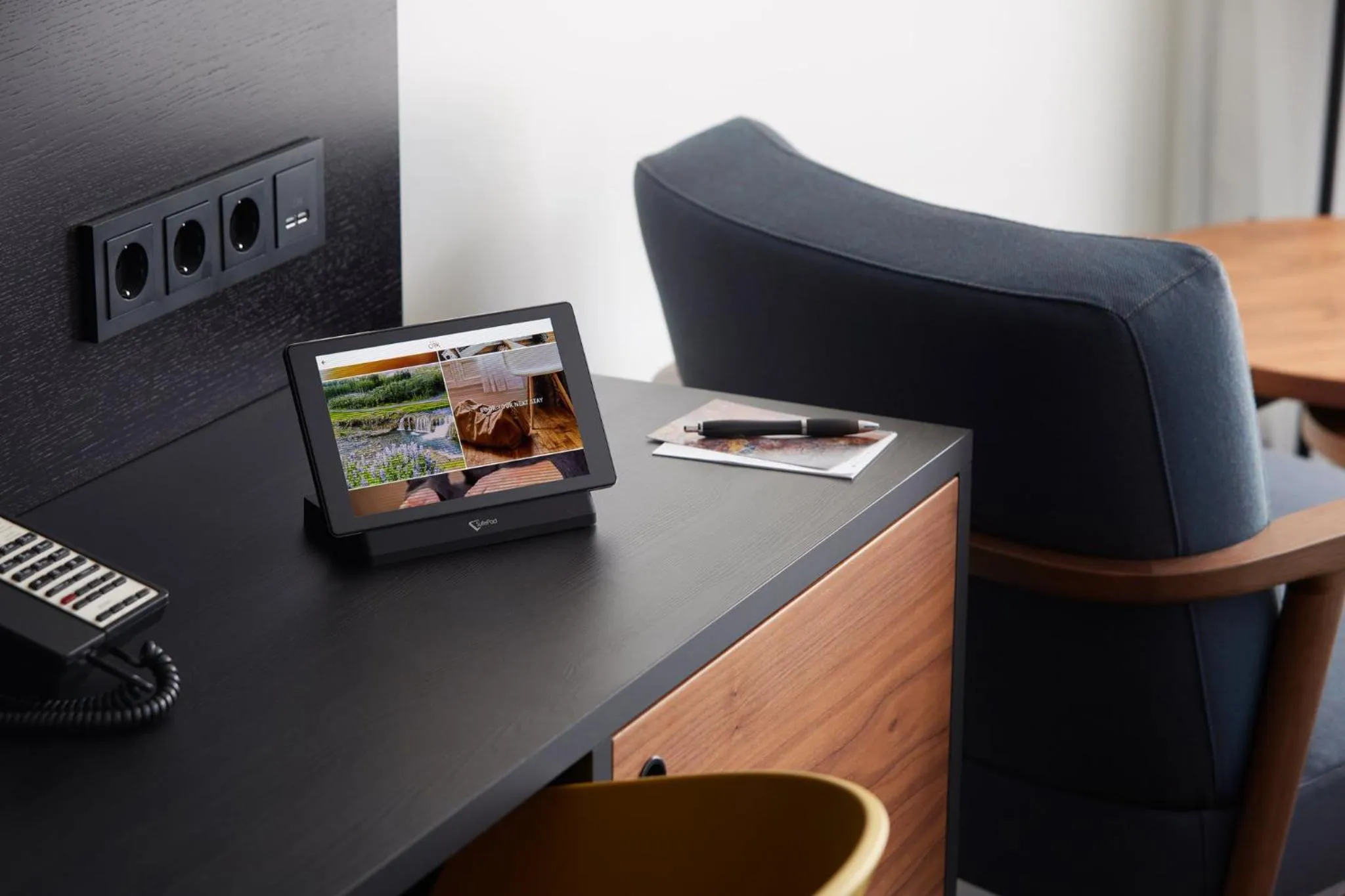 Decorative detail in Hotel Örk