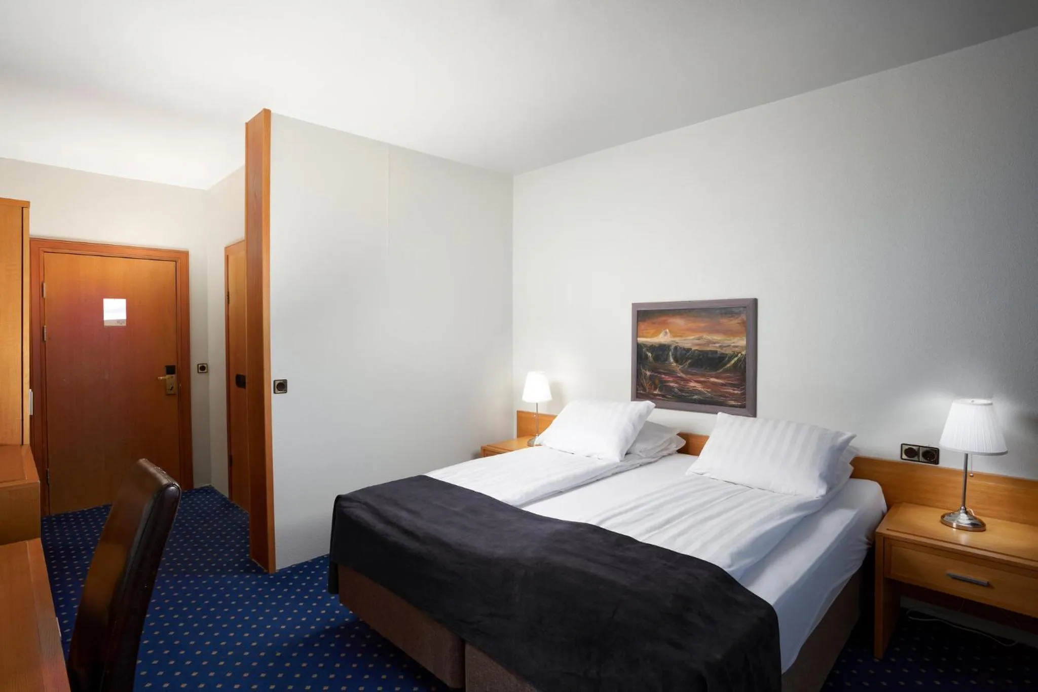 Bedroom, Bed in Hotel Örk