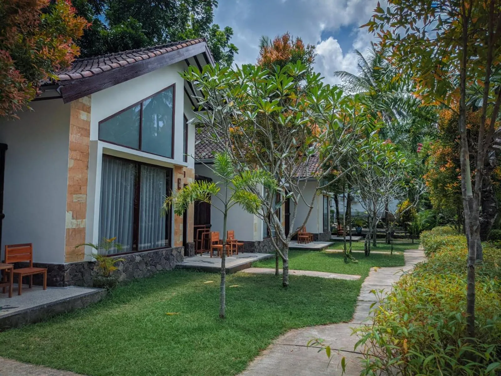 Garden in RaCottage Mandalika