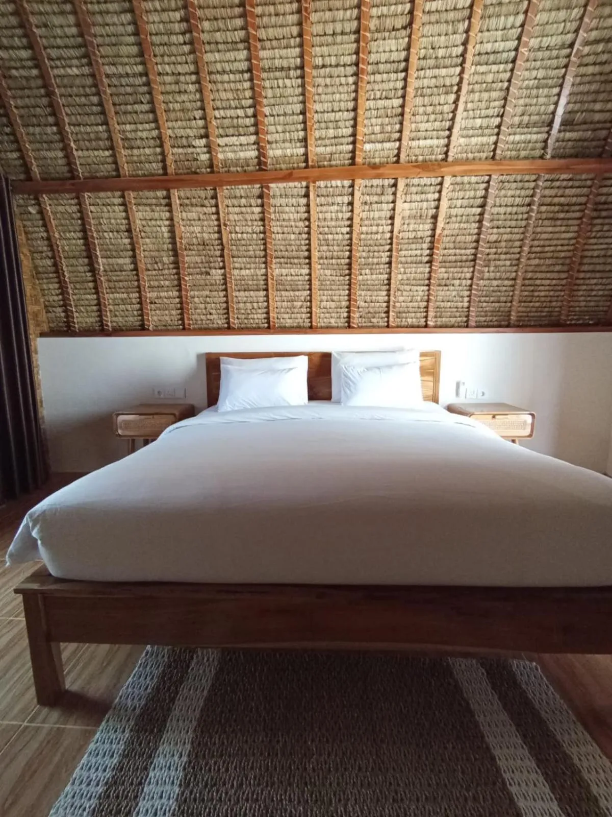Bed in RaCottage Mandalika