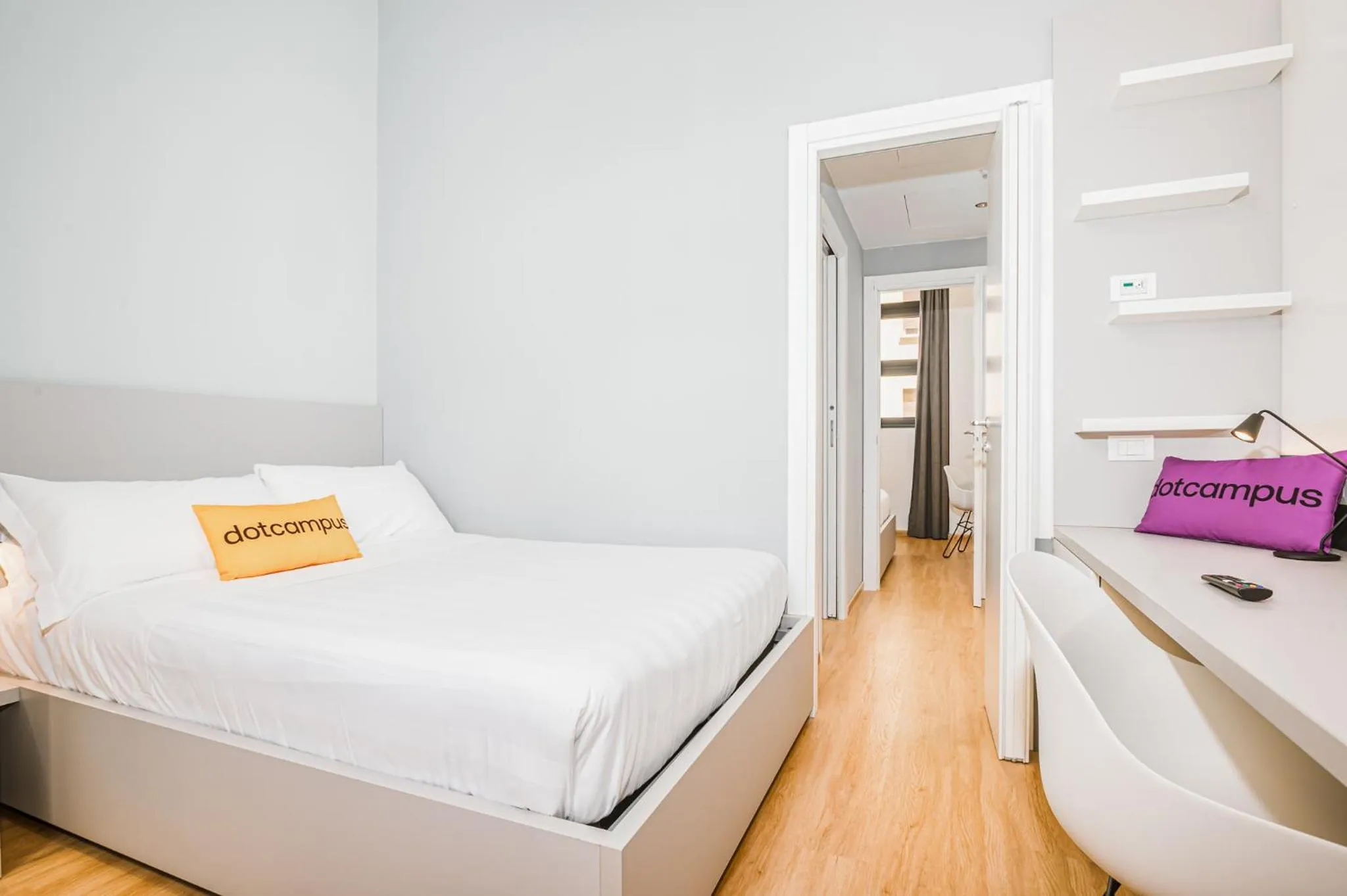 Bedroom, Bed in Dotcampus Roma City Center