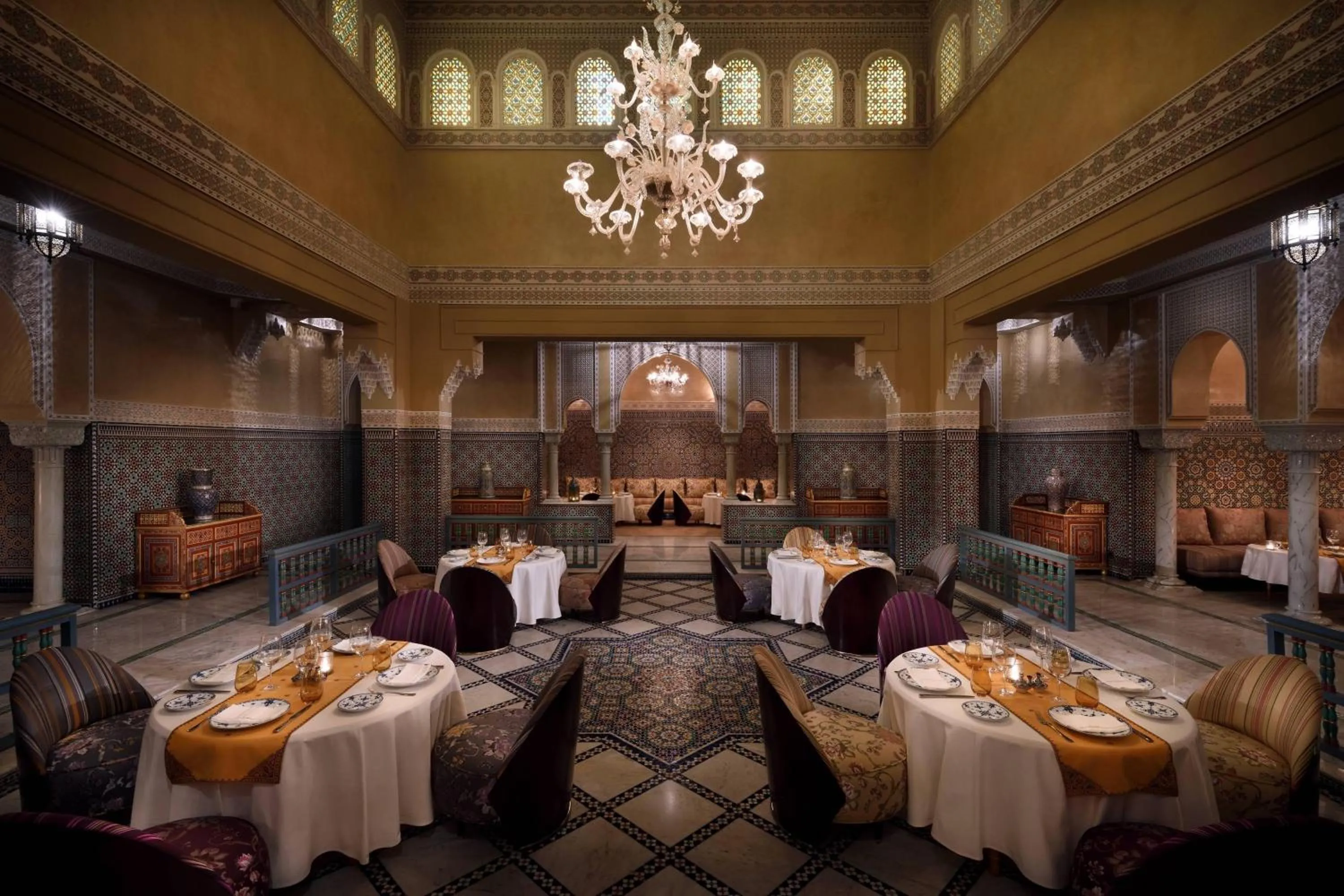Restaurant/places to eat in Fes Marriott Hotel Jnan Palace