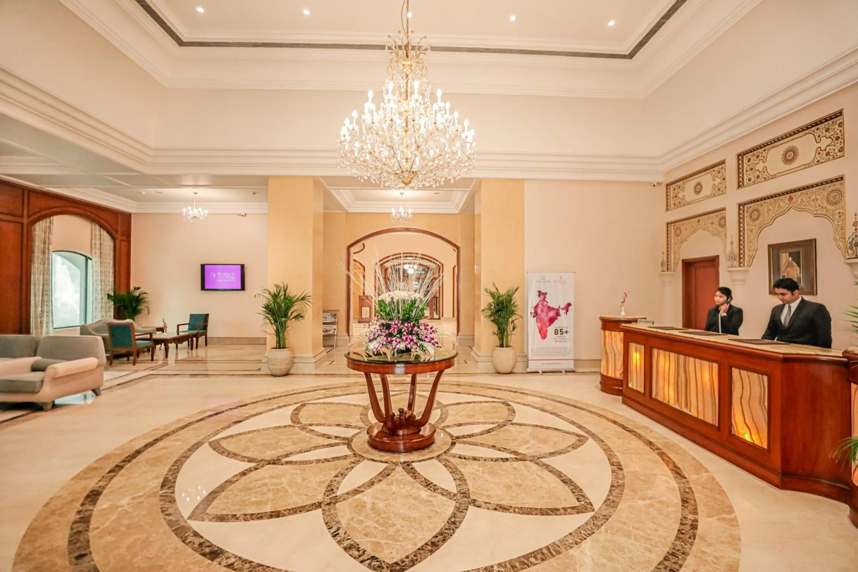 Lobby or reception in Regenta Central Lucknow by Royal Orchid Hotels Limited