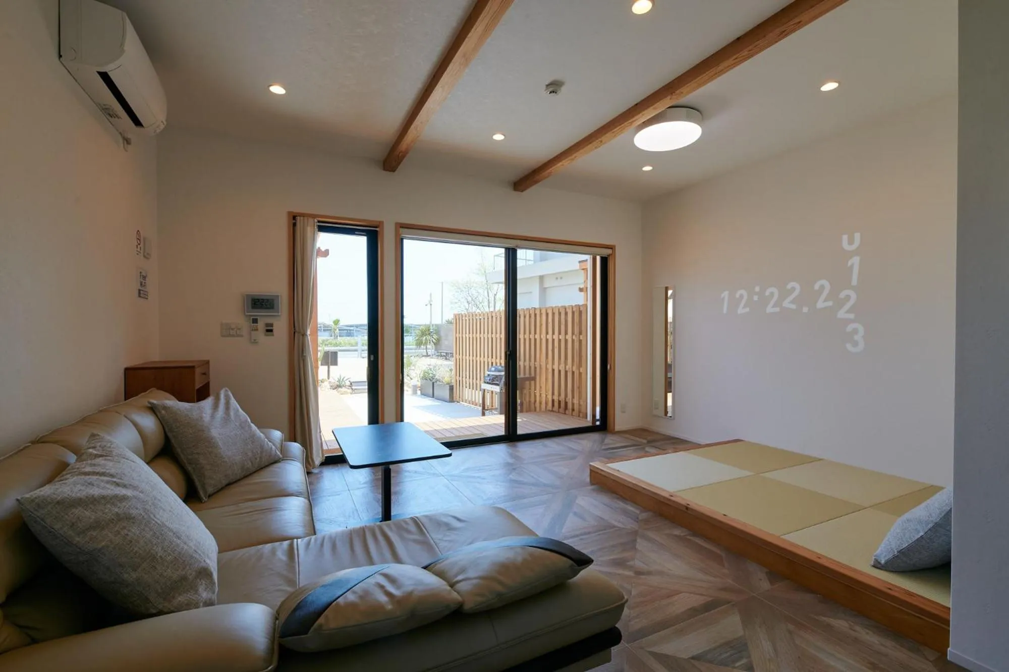 Living room, Bed in Rush Awaji - Seaside Holiday Home - Self Check-In Only